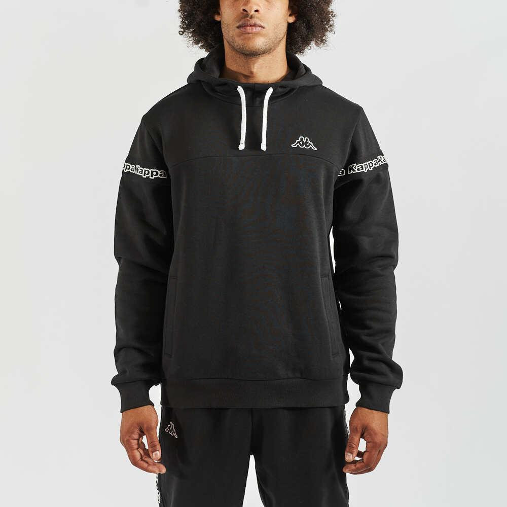 Sudadera Kappa Itopo Negro Hoodie 32146Ew-005