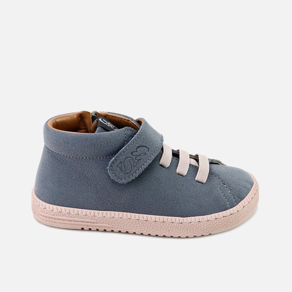 Bota barefoot piel davinci nobuck dark Elisoft | Eli 1957