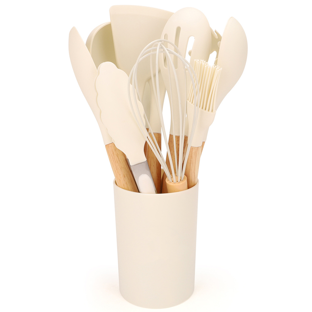 Juego de Herramientas de Cocina de Silicona de 12 Piezas