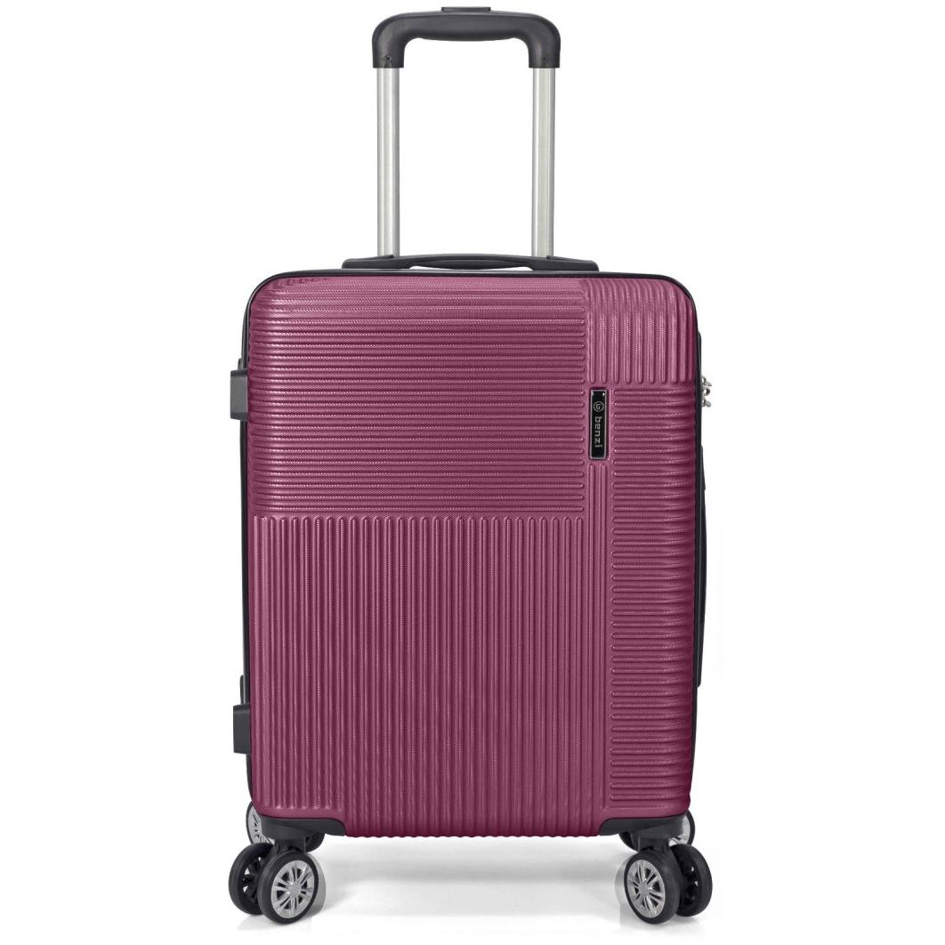 Maleta viaje grande Tony Urban burdeos Dura e impermeable 79x49x29 cm. 4 ruedas
