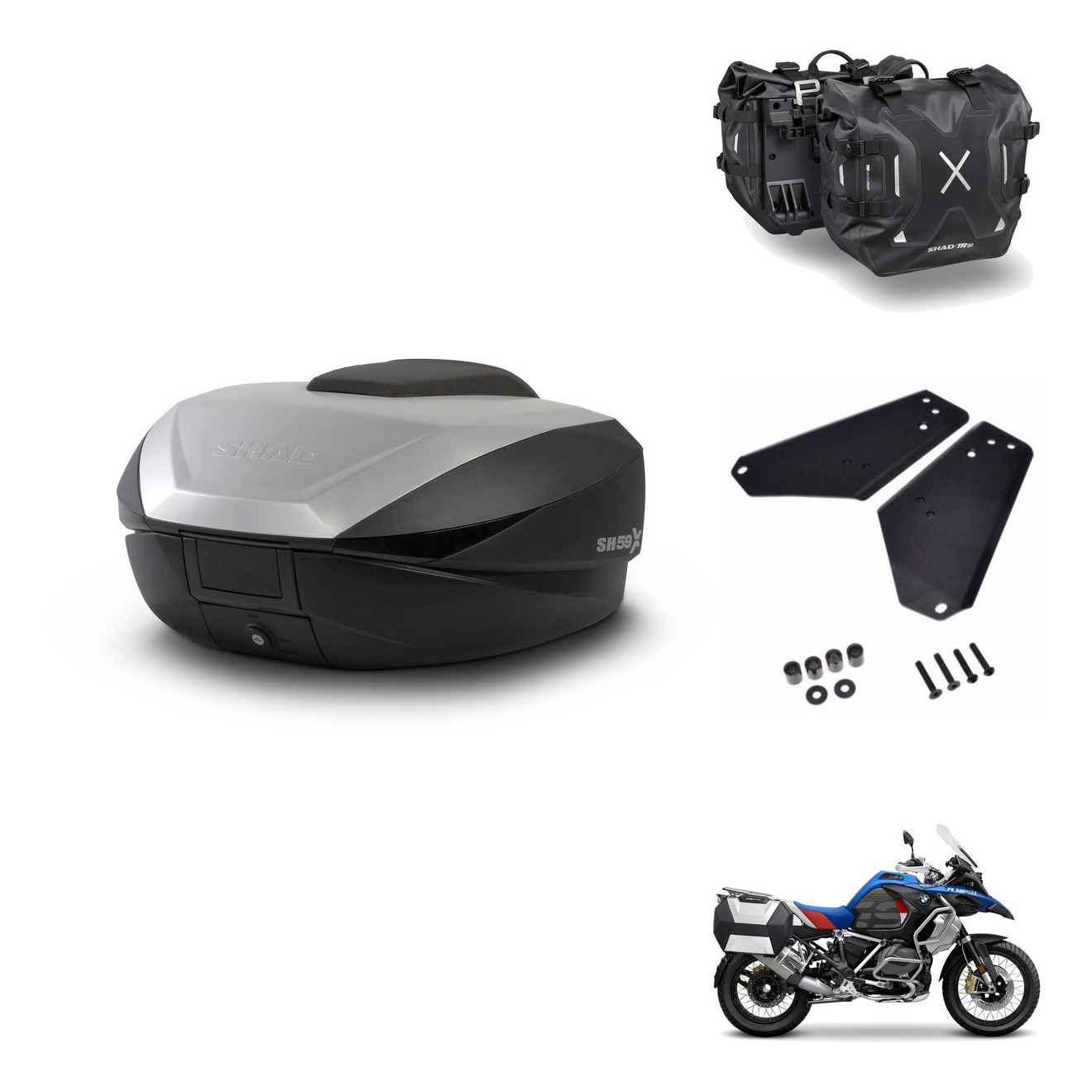 Alforjas Tr30 + Herraje 3P + Herraje Bau KIT-573315