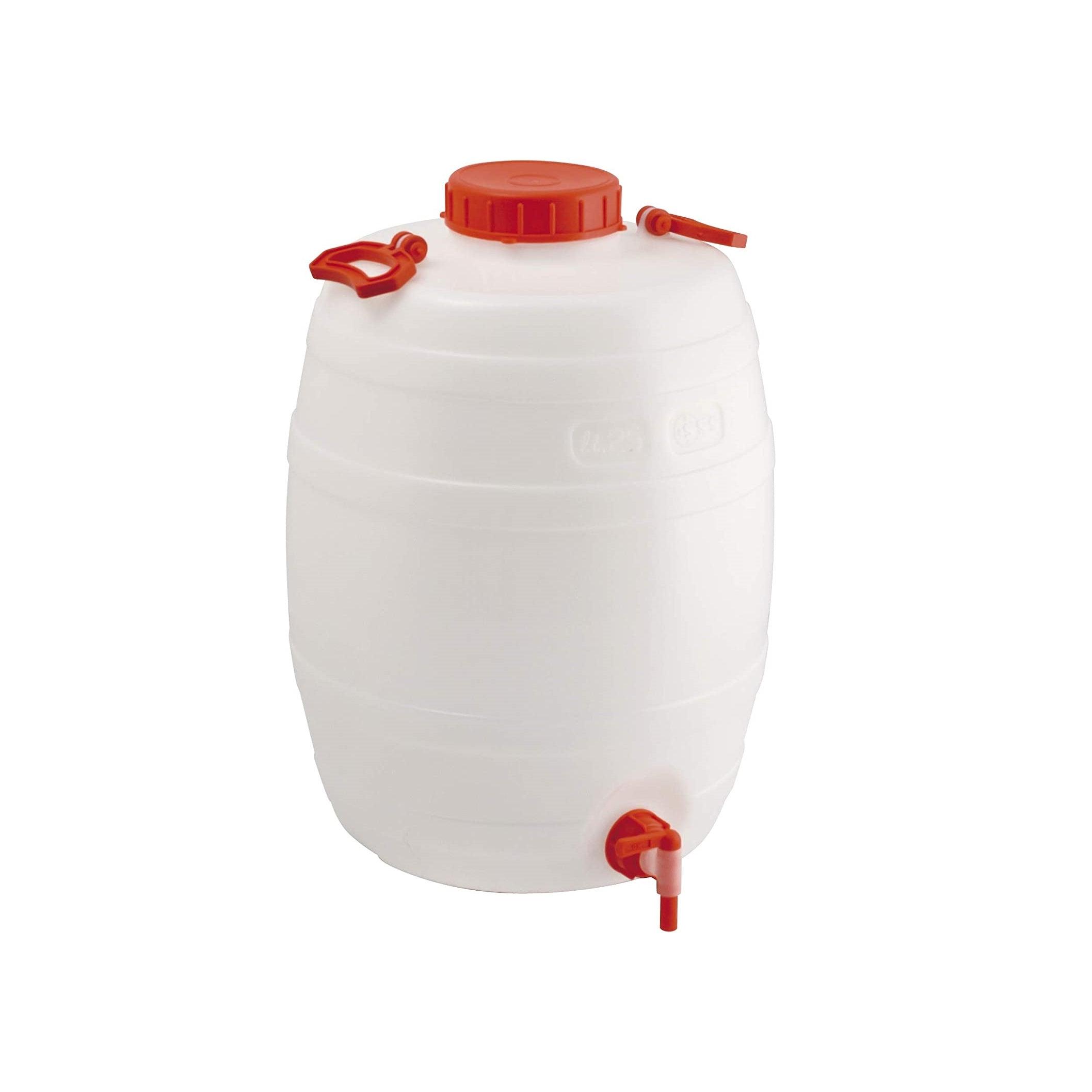 Mobil Plastic Bidón de Uso Alimentario con Grifo - Disponible en varias medidas
