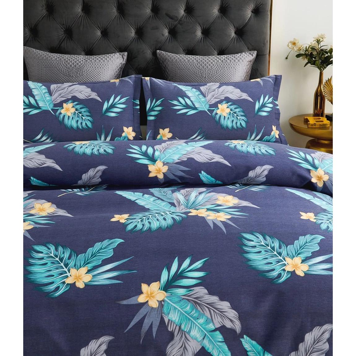 Juego Funda Nórdico Cama 150cm 4 Pieza 100% Microfibra Grisosculo