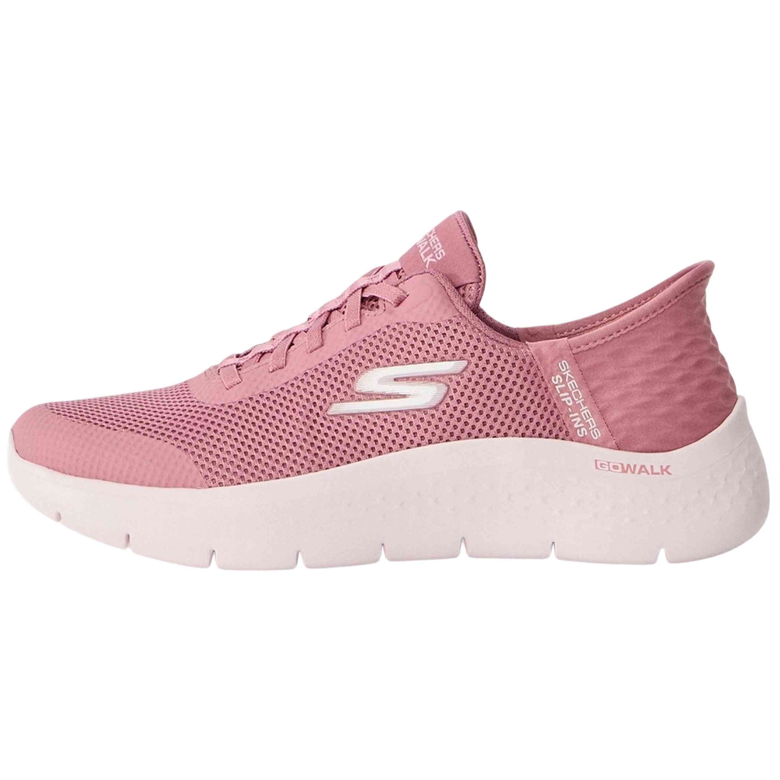 Zapatillas Skechers modelo 124836-ROS para Mujer en color Rosa