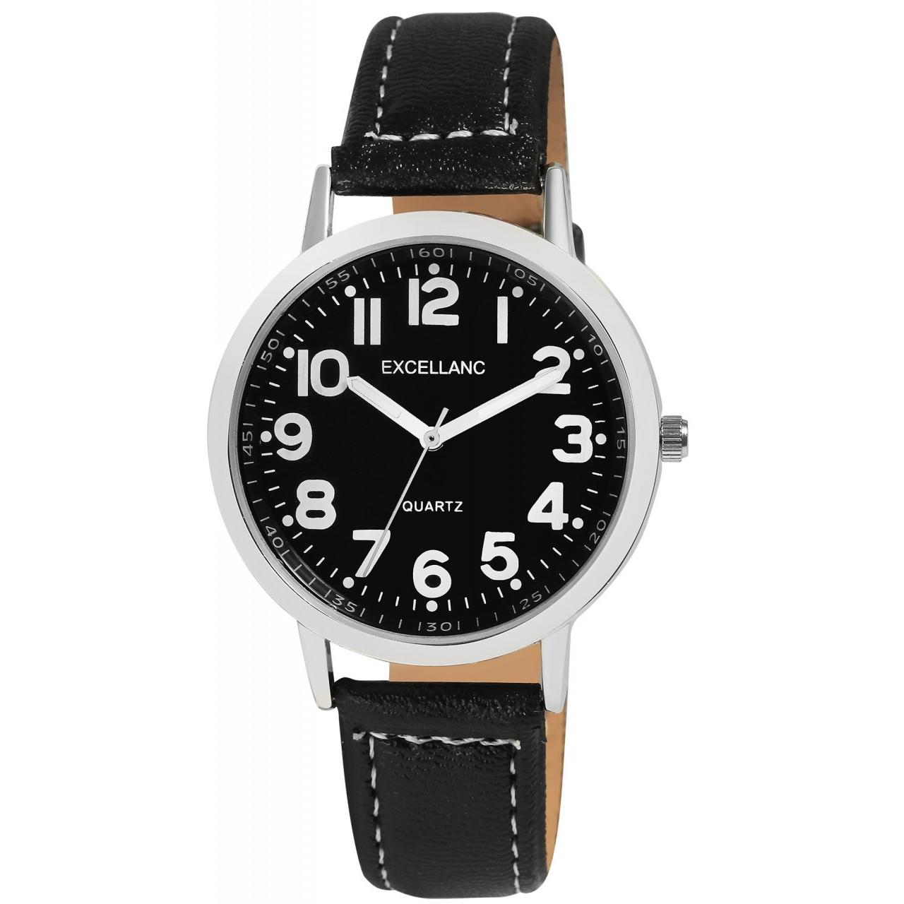 Reloj Excellanc® Hombre com Bracelete em Pele Sintética