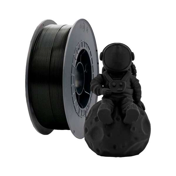 Filamento 3d pla - diametro 1.75mm - bobina 2.5kg - color negro | pla - diametro - bobina - color negro