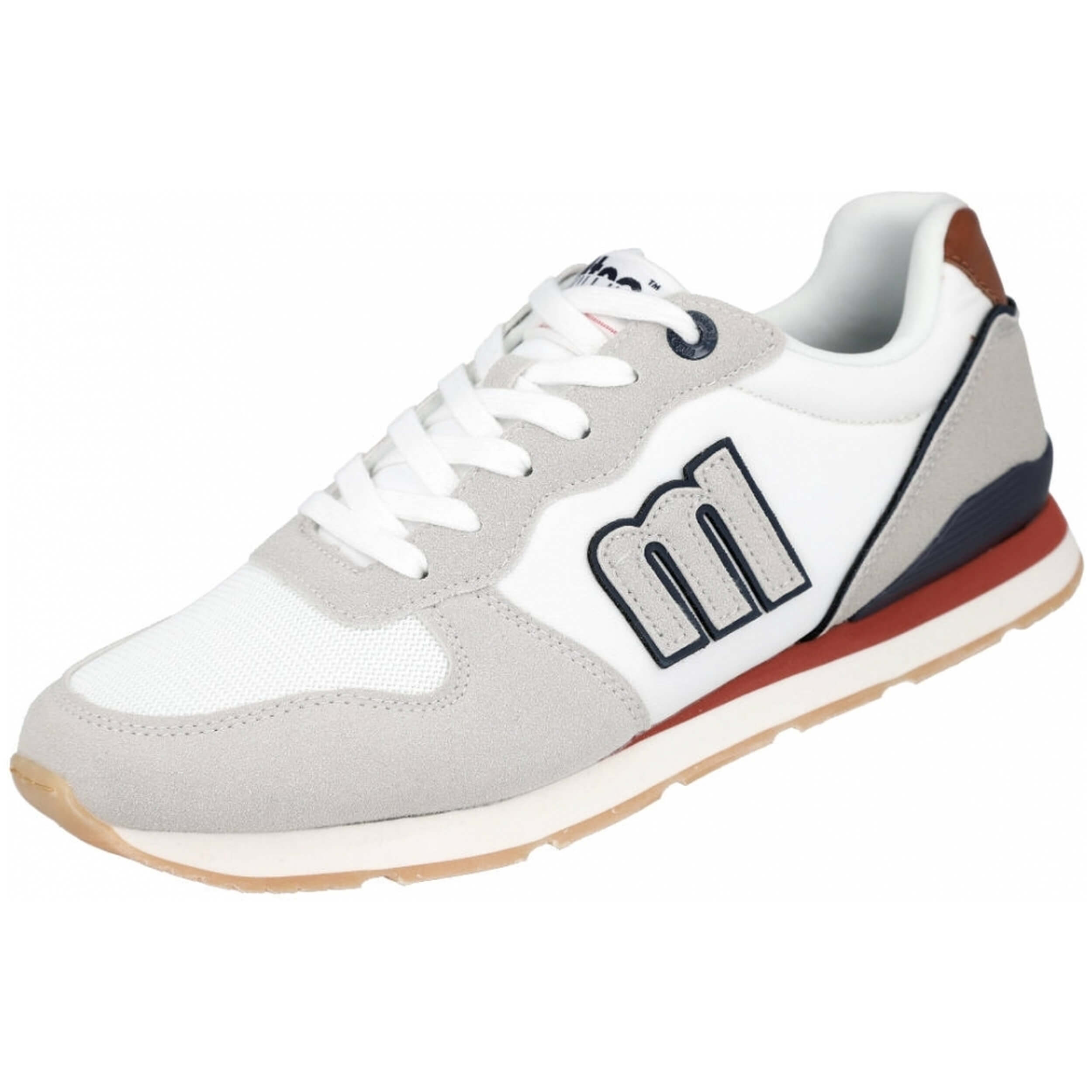 Zapatillas Mustang Joggo para hombre en color blanco