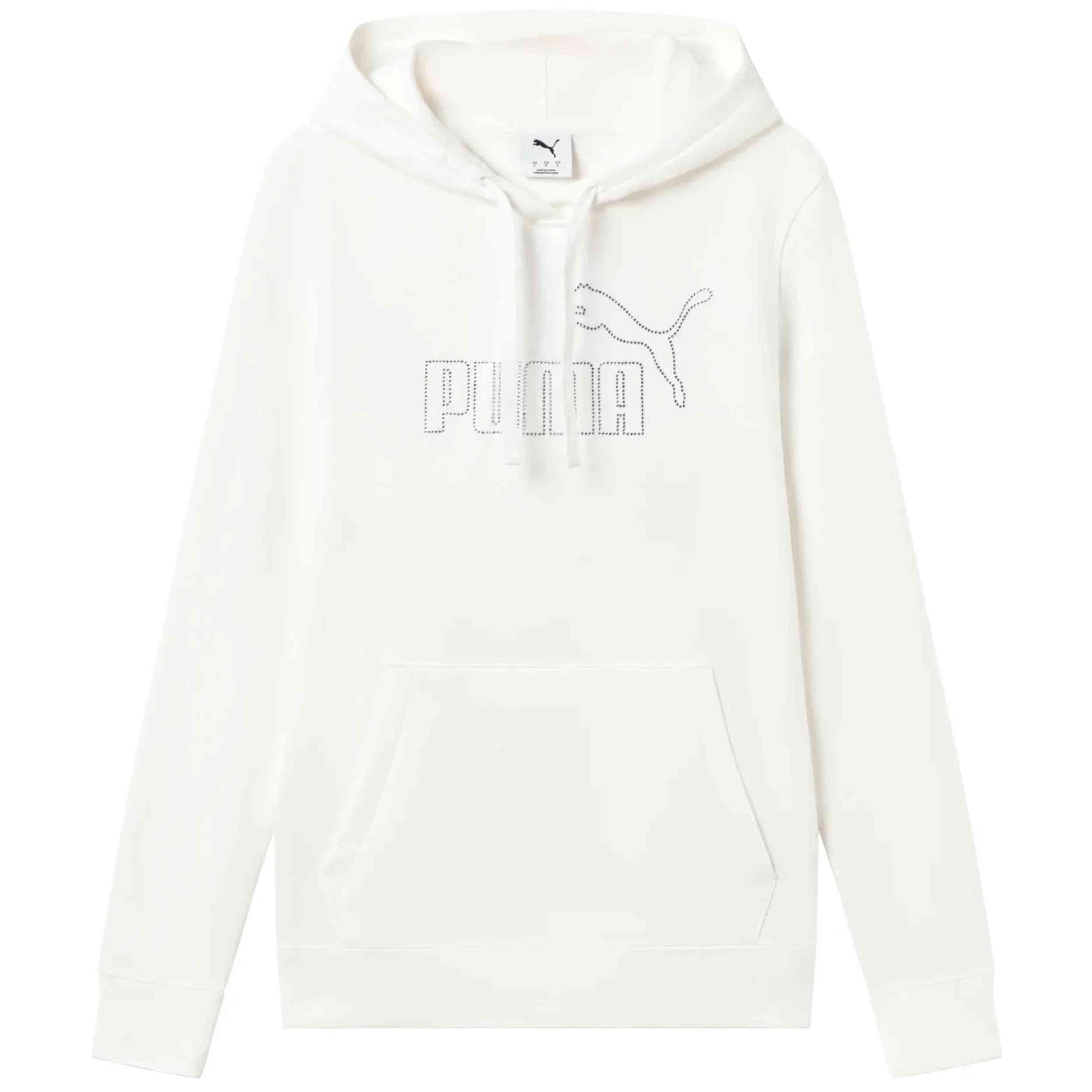 Sudadera Con Capucha Puma modelo ESS Rhinestone "White" para Mujer en color Blanco