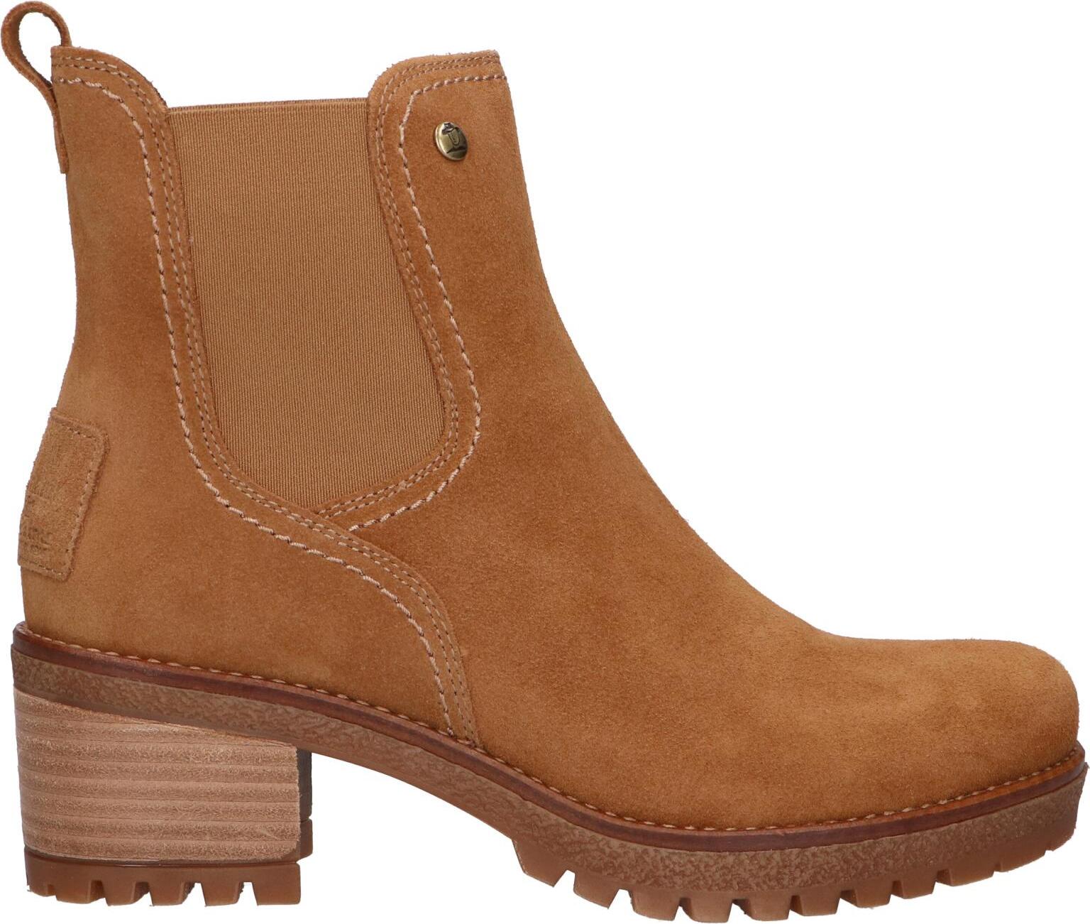 Women's boots panama jack pia b29 velor leather- bark