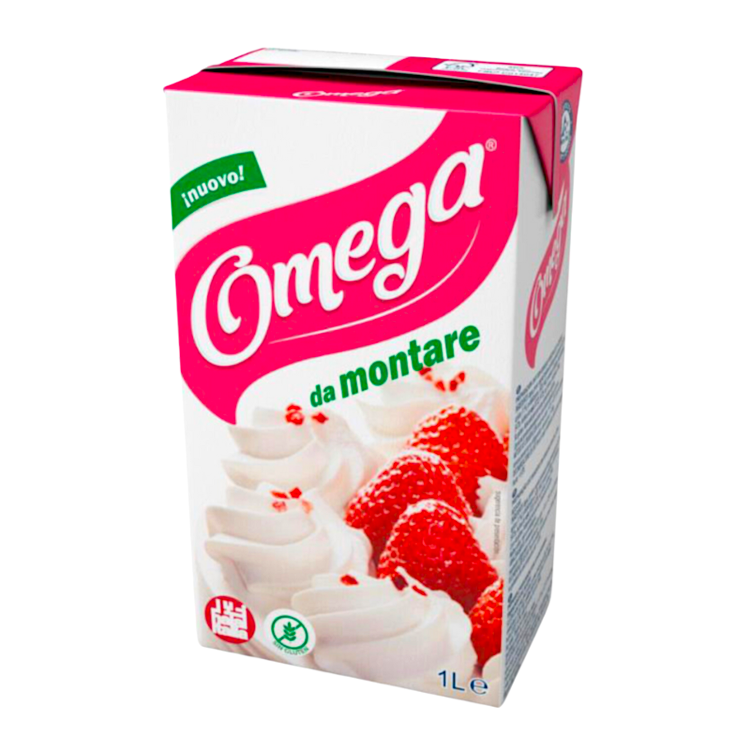 Nata con grasa vegetal Omega 1 L - (2 Unidades)