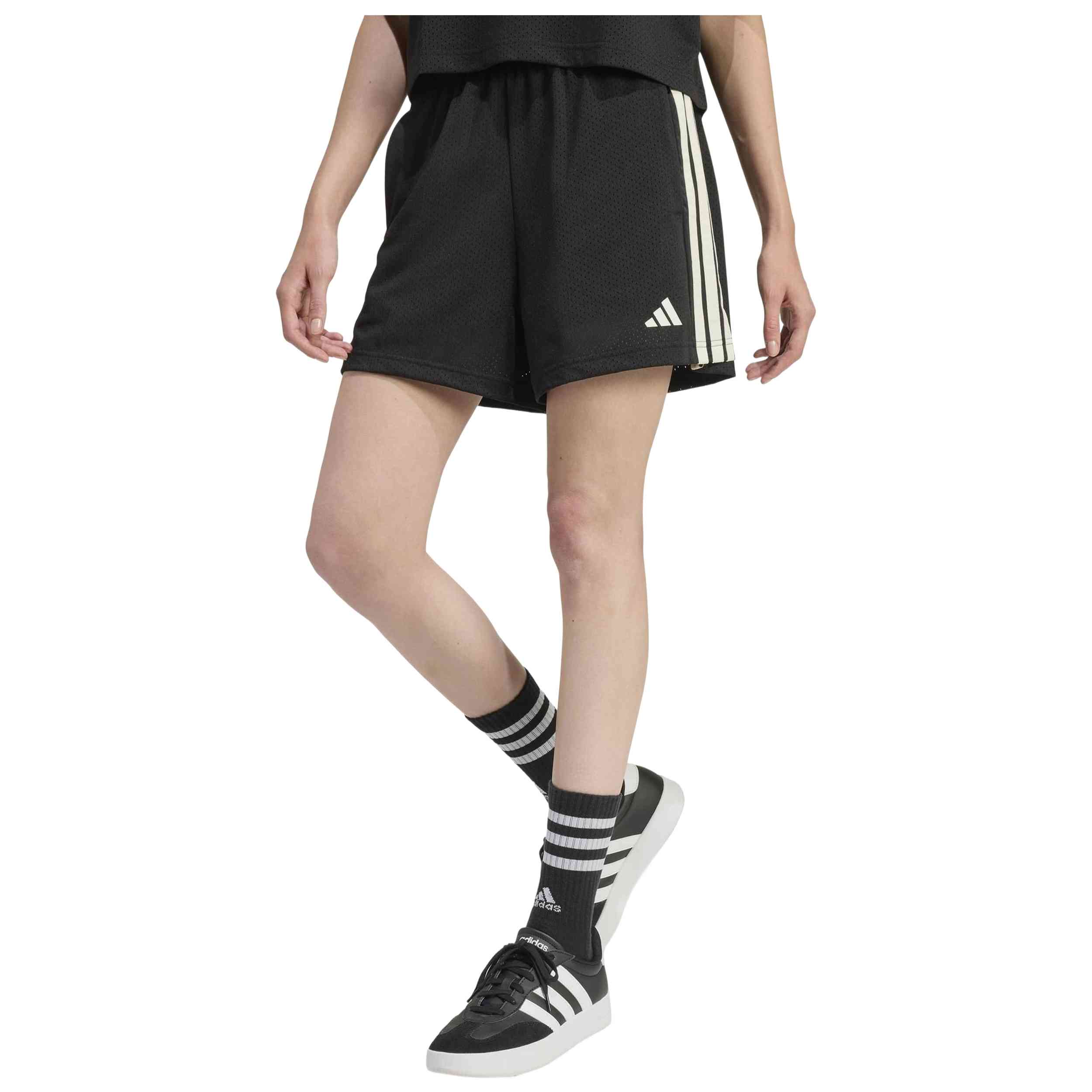 Pantalon Corto Adidas modelo KB9840 para Mujer en color BLACK/OWHITE/CRLI