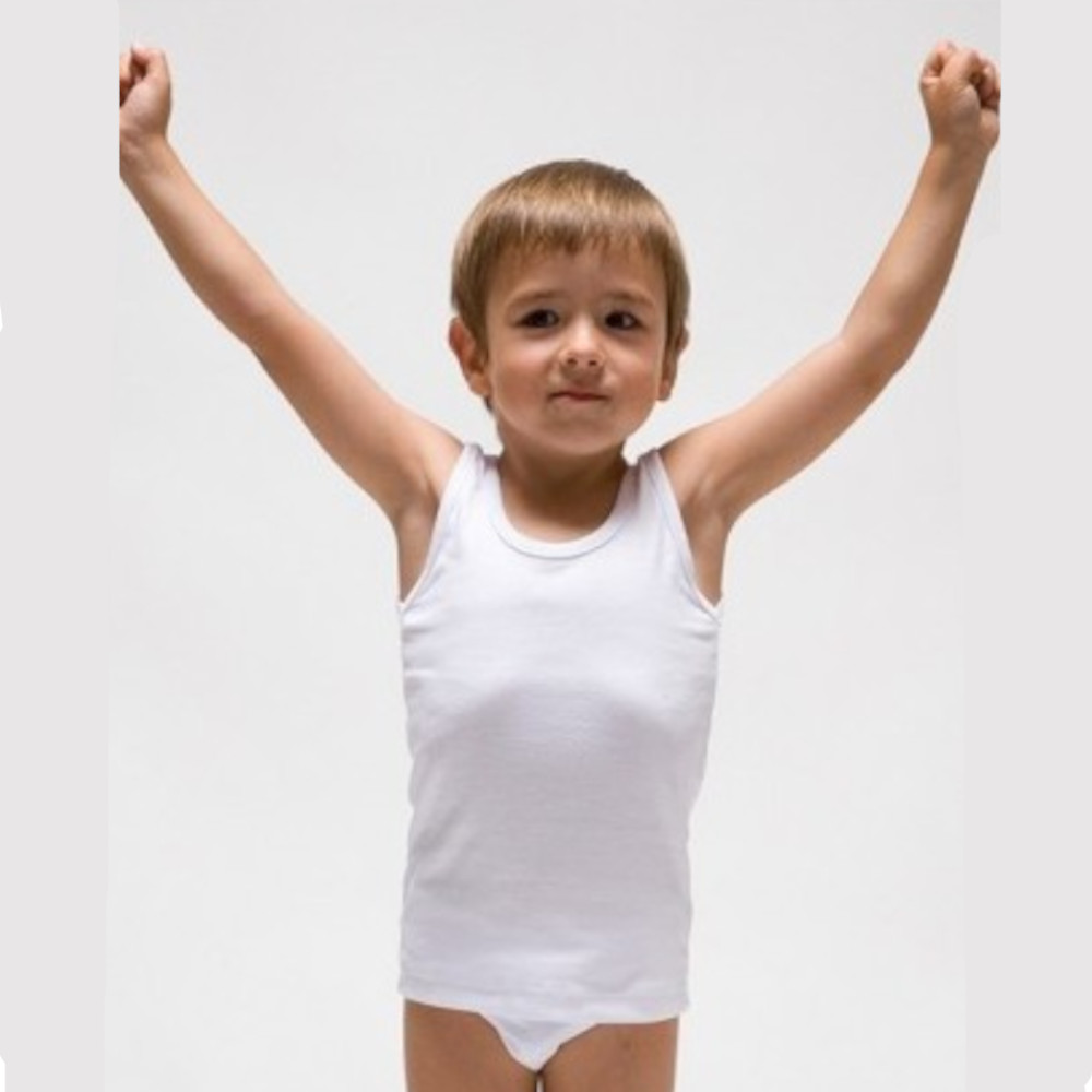 Camiseta interior sport niño rapife