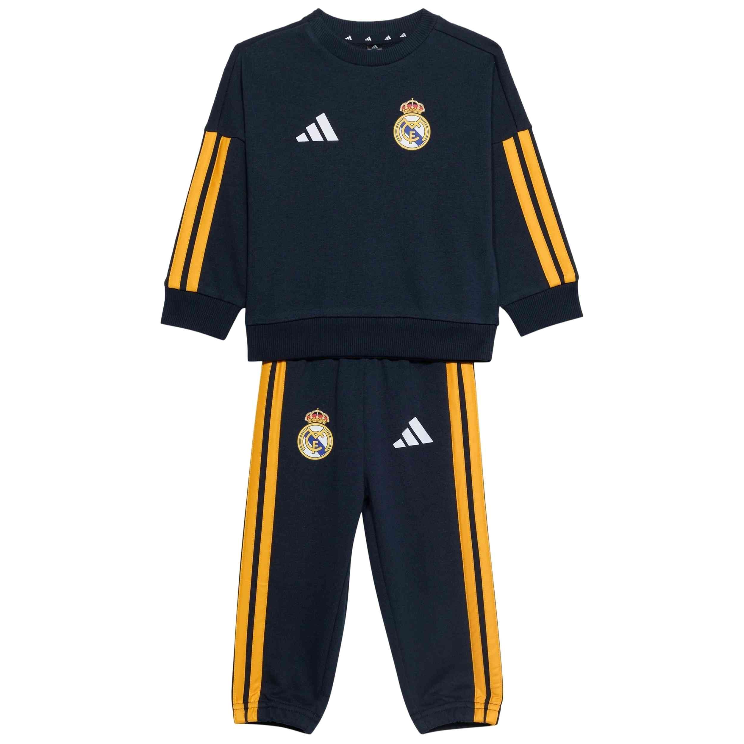 Conjunto Para Bebe Adidas modelo Real Madrid DNA Baby Jogger "Night Navy" para Bebe en color Azul