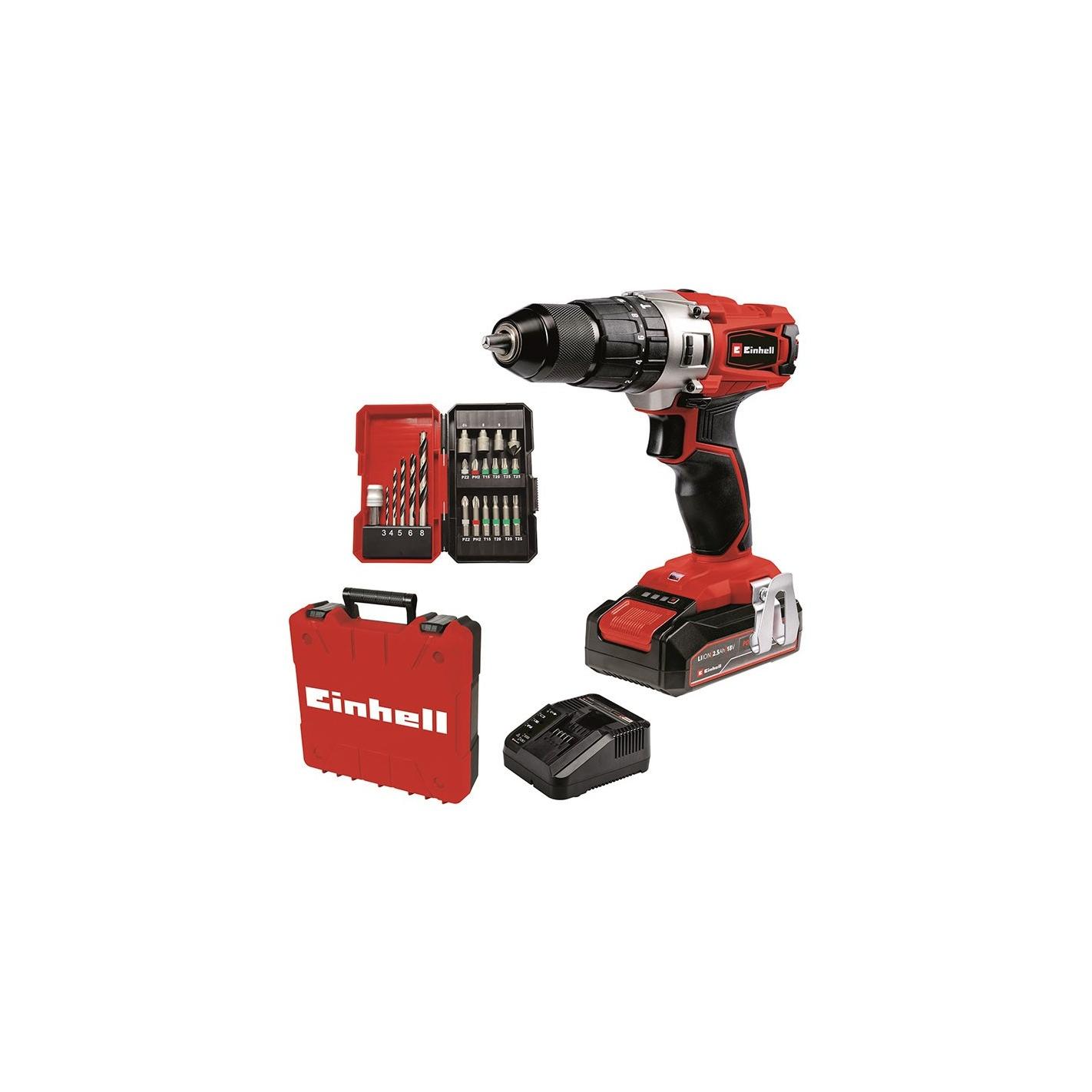 ATORNILLADOR PERCUTOR TE-CD 18/2 +22 EINHELL DE SUINPLAS DECORACIONES
