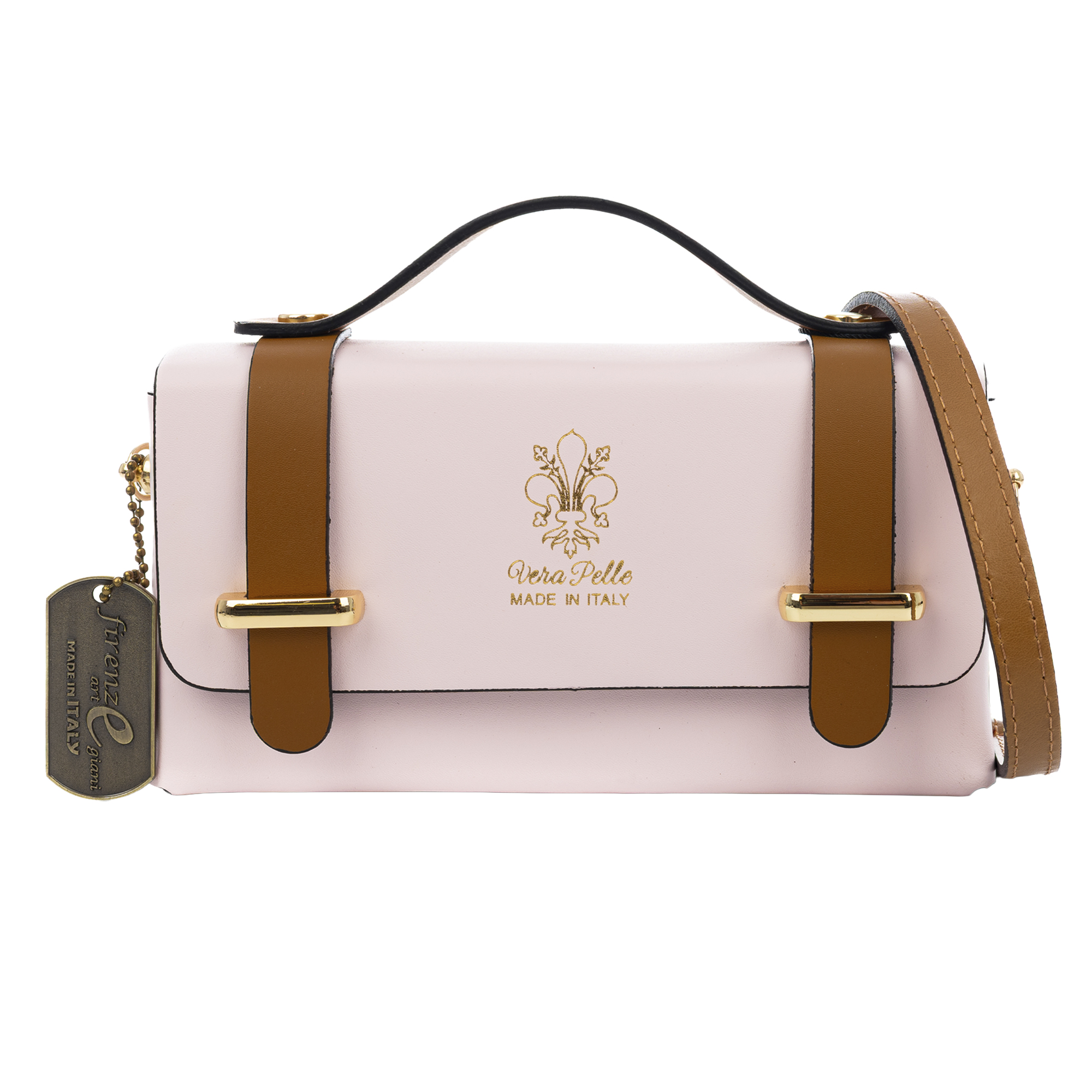 Bellante Bolso bandolera Mujer.Piel auténtica Ruga