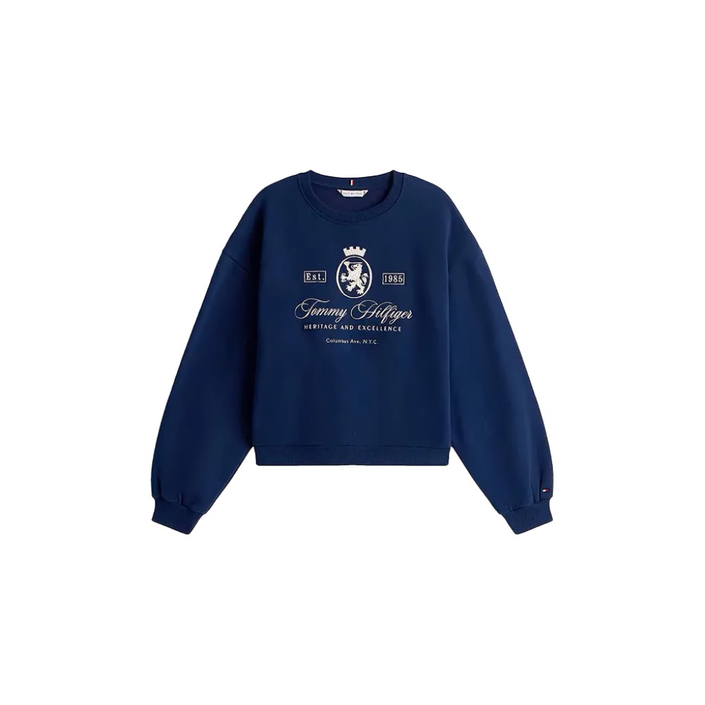 Sudaderas Mujer Marca Tommy Hilfiger Modelo Varsity Crest Fleece Swt