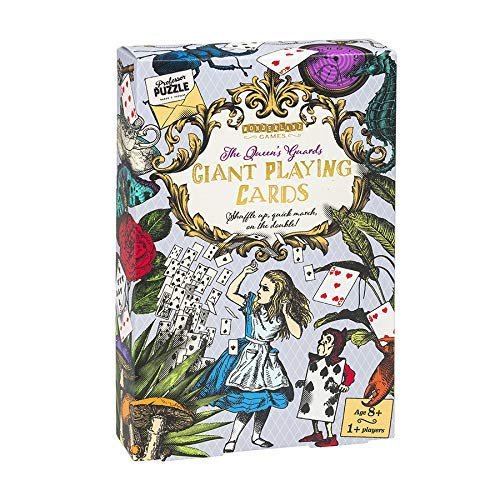 MADNESSTOYS JUEGO CARTAS GIGANTES ALICIA EN EL PAIS DE LAS MARAVILLAS PUZZLE