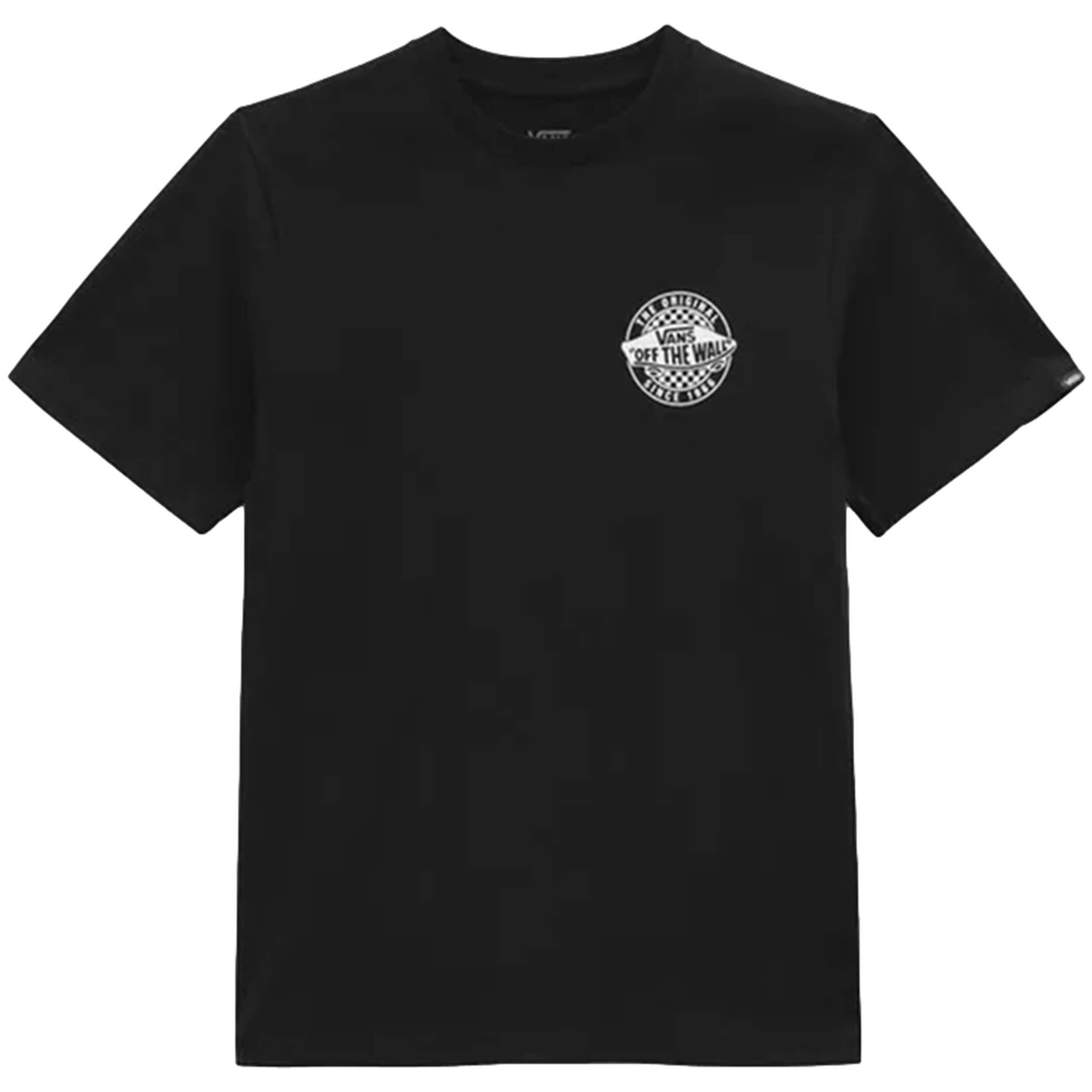 Camiseta De Manga Corta Vans modelo VN0009B2BLK1 para Hombre en color Negro