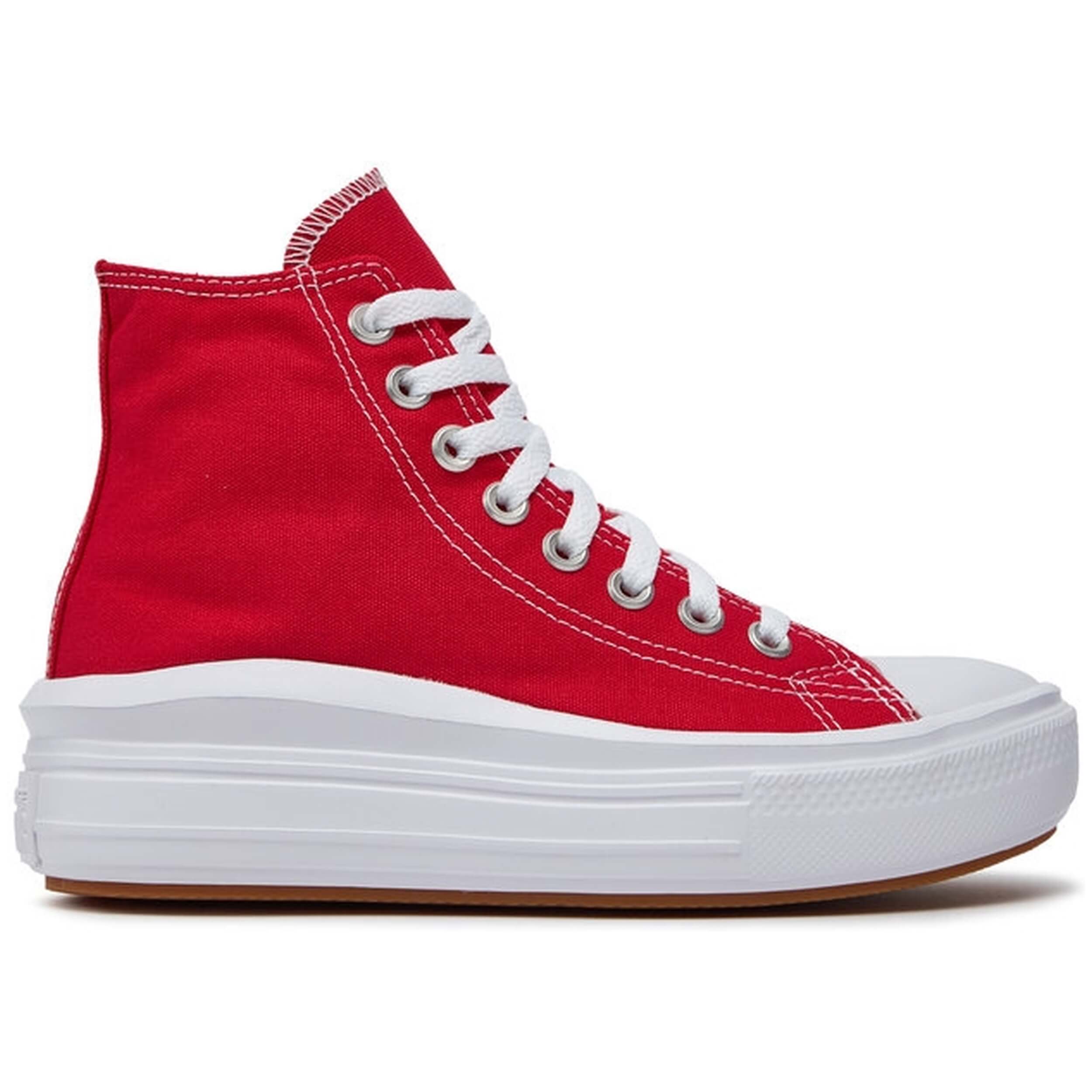 Zapatillas marca Converse modelo A09073C para mujer en color rojo