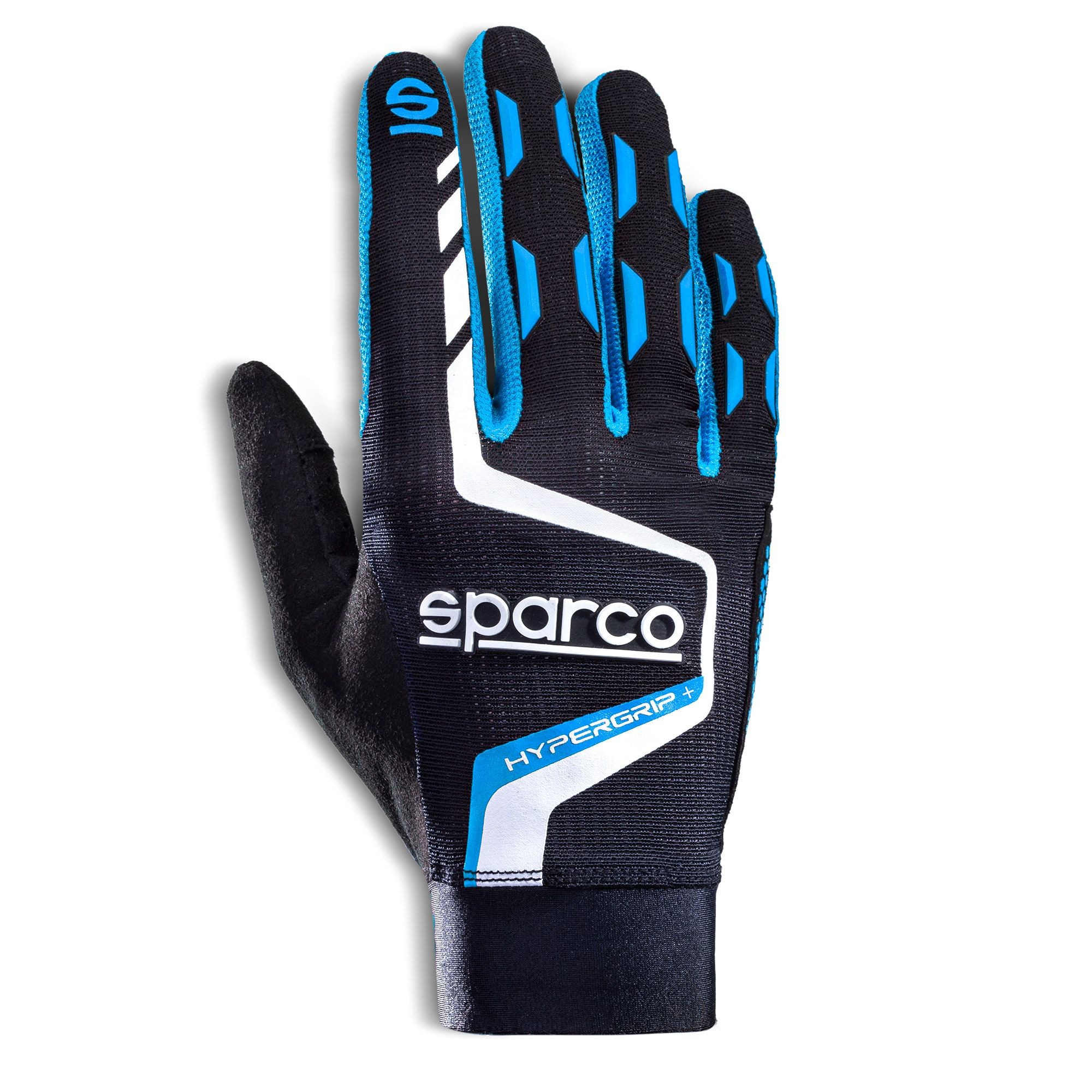 GUANTES HYPERGRIP+ T 09 NEGRO/AZUL