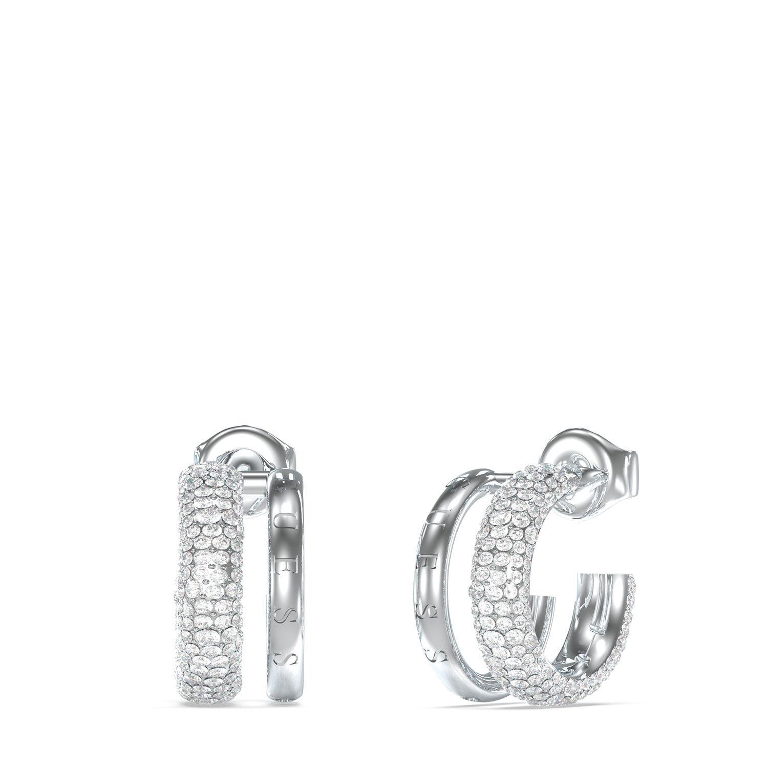 Guess Pendientes de acero JUBE05197JWRHT-U , para Mujer