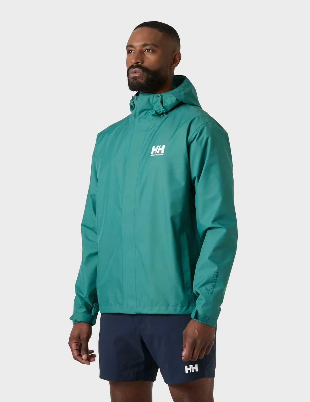 Helly Hansen Seven J chaqueta verde para hombre