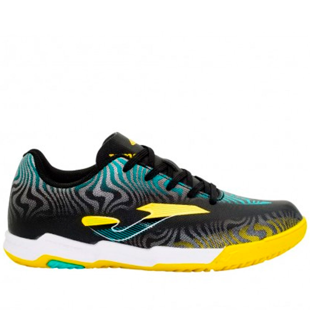 Zapatillas Futbol Sala JR Joma Evolution 2401 Indoor Negras 106046  Calzados DEPORTES FUTBOL-SALA Joma MARCAS