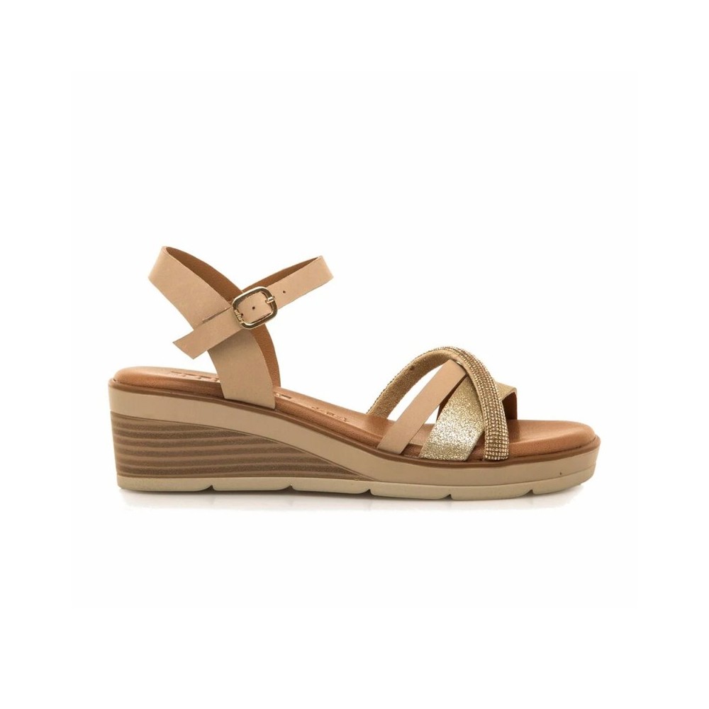Cuñas Mujer Mustang 54566 Oro