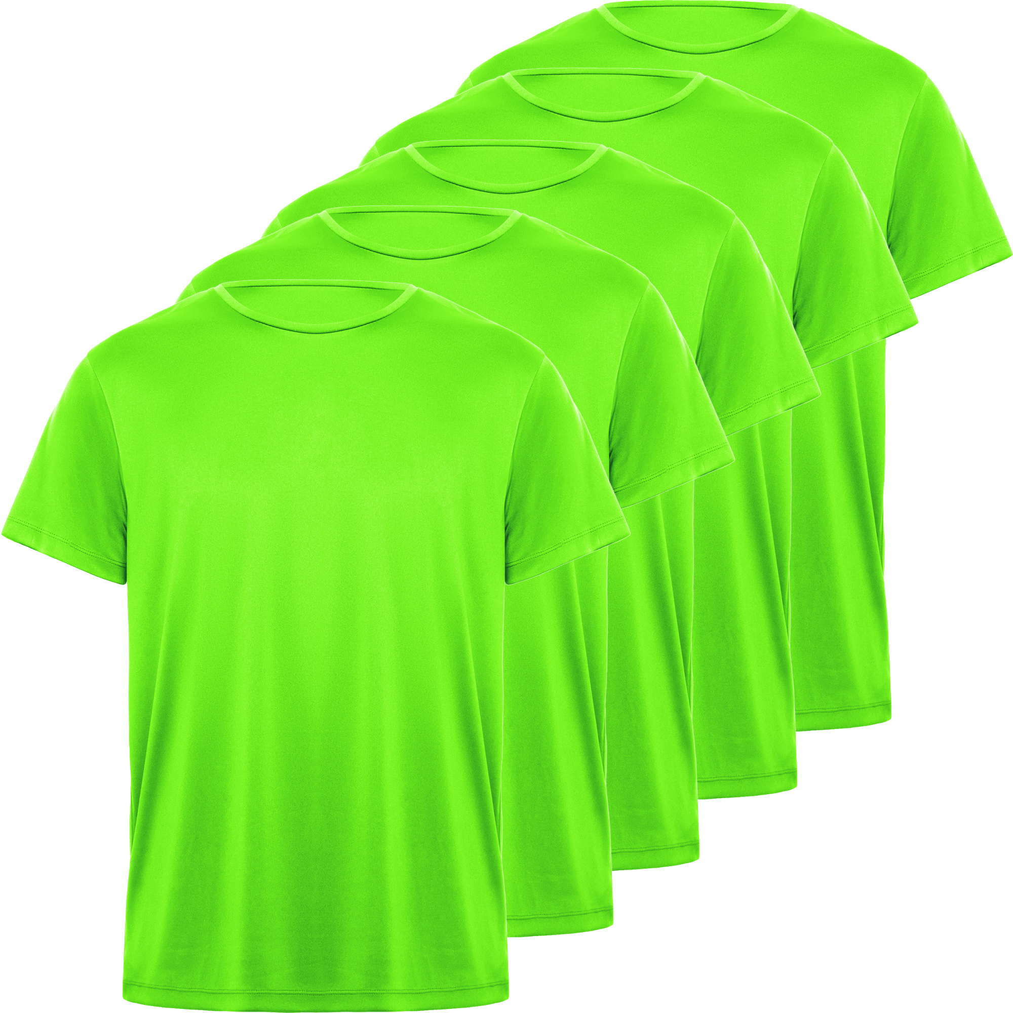 PACK 5 | Camiseta Técnica Premium | Poliéster | Roly