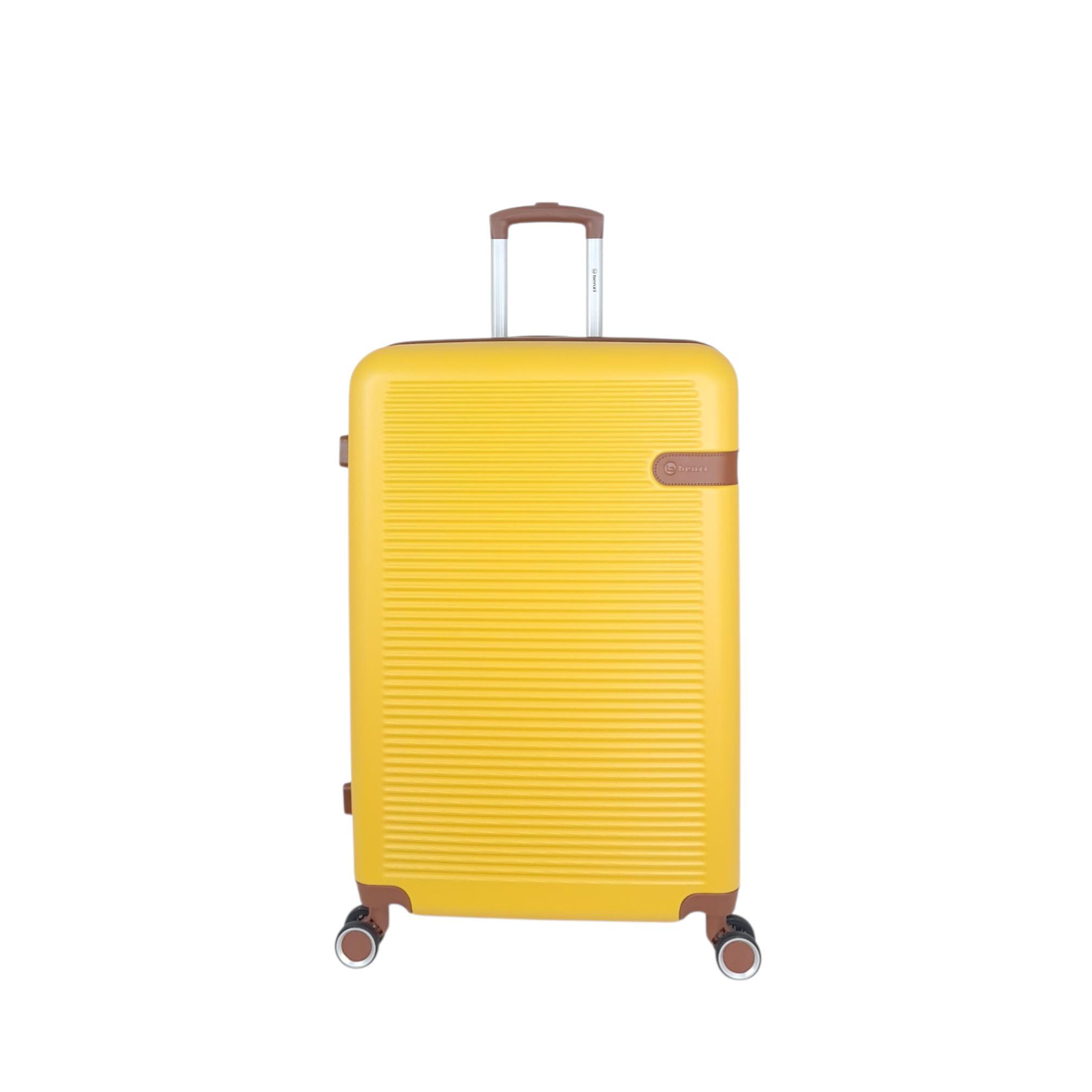 Maleta de Viaje Barata Rígida Tamaño Grande Expandible Benzi 5824 con Ruedas Multidirección 360º, Cerradura de Seguridad y Diseño Elegante en Material ABS, Ideal para Viajes Largos