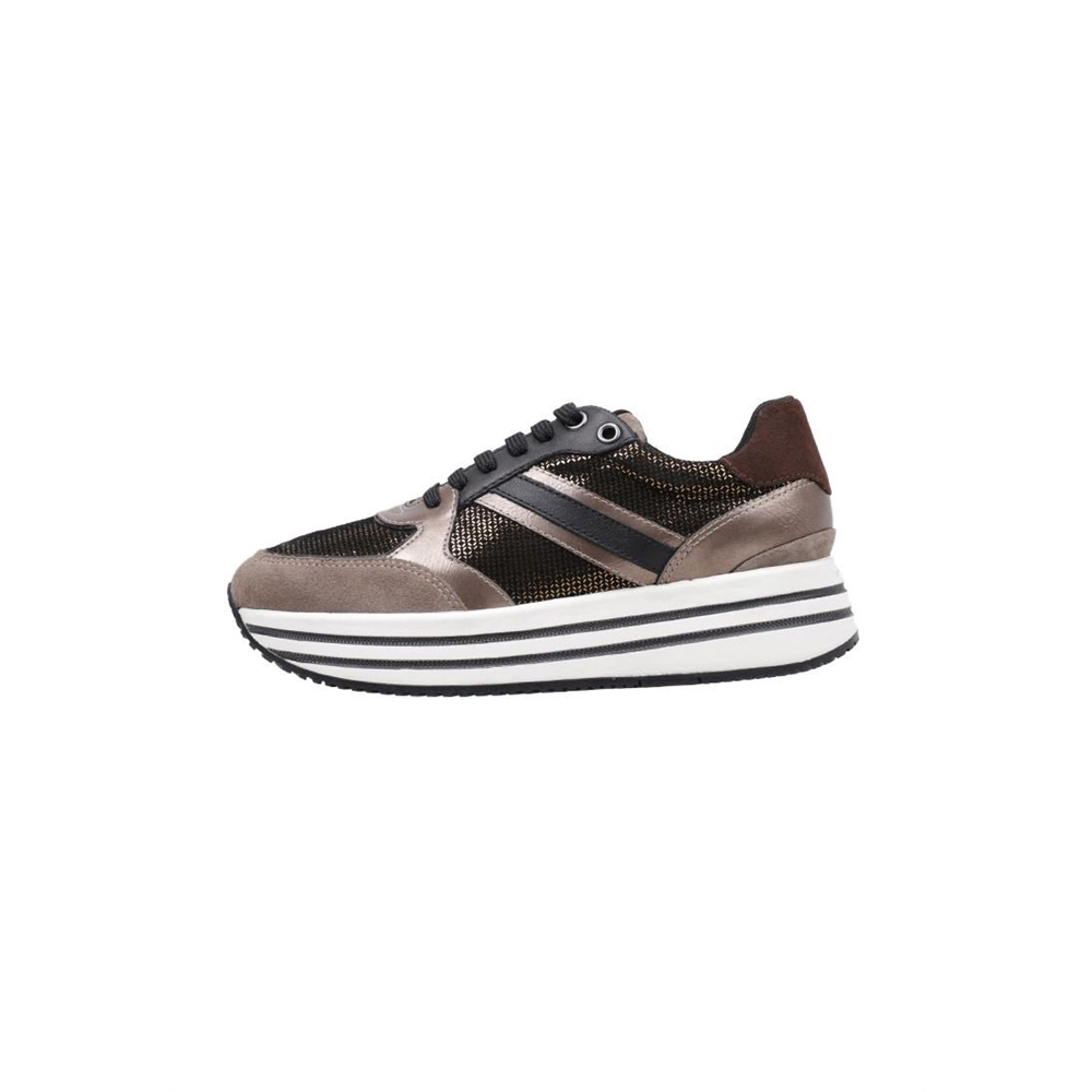 Geox D KENCY Deportivas Plataforma mujer Metalizado