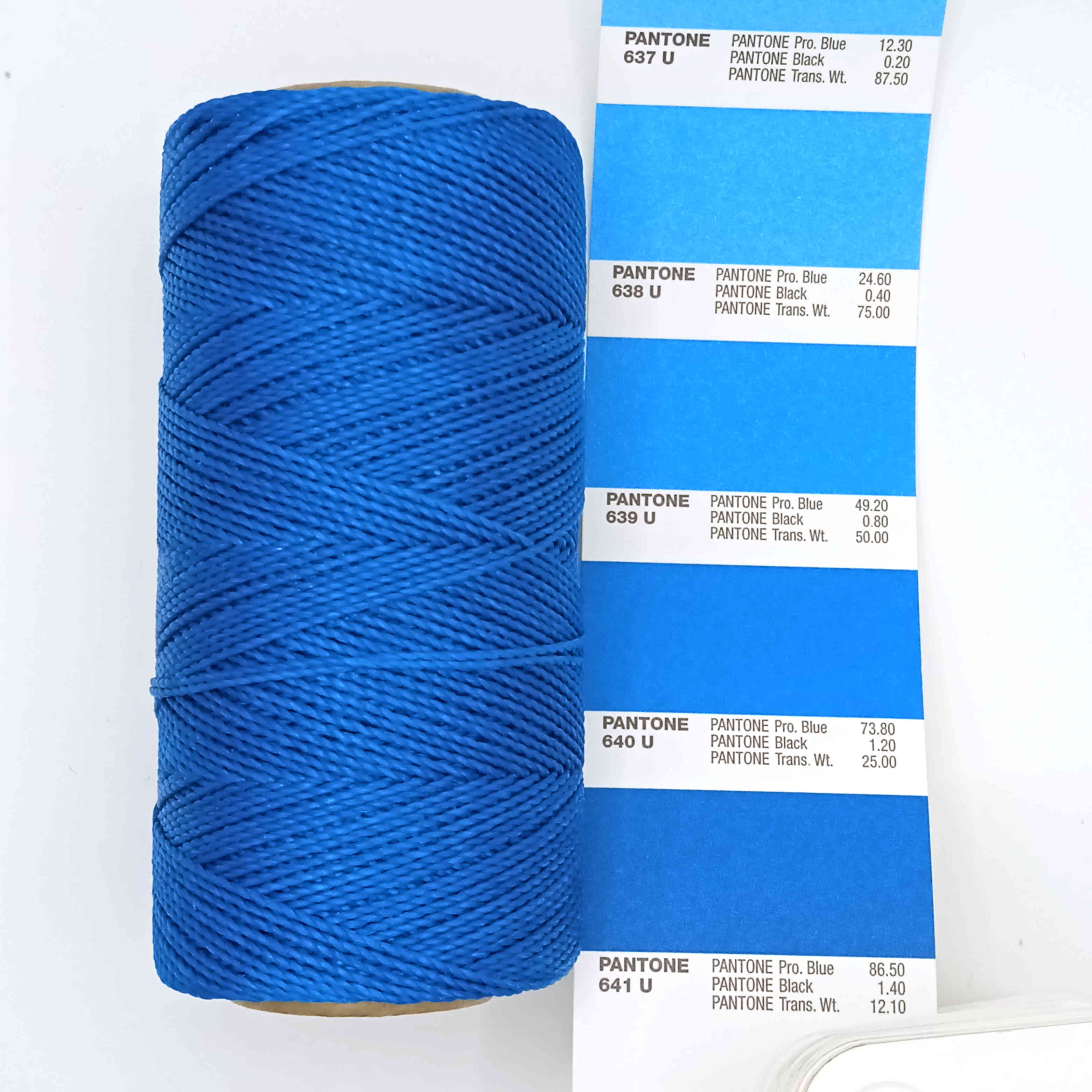 Hilo Encerado Profesional Linhasita 100gr - 0.5mm, 337 Metros, Hecho en Brasil, para Macramé, Coser de Cuero, Etc ...