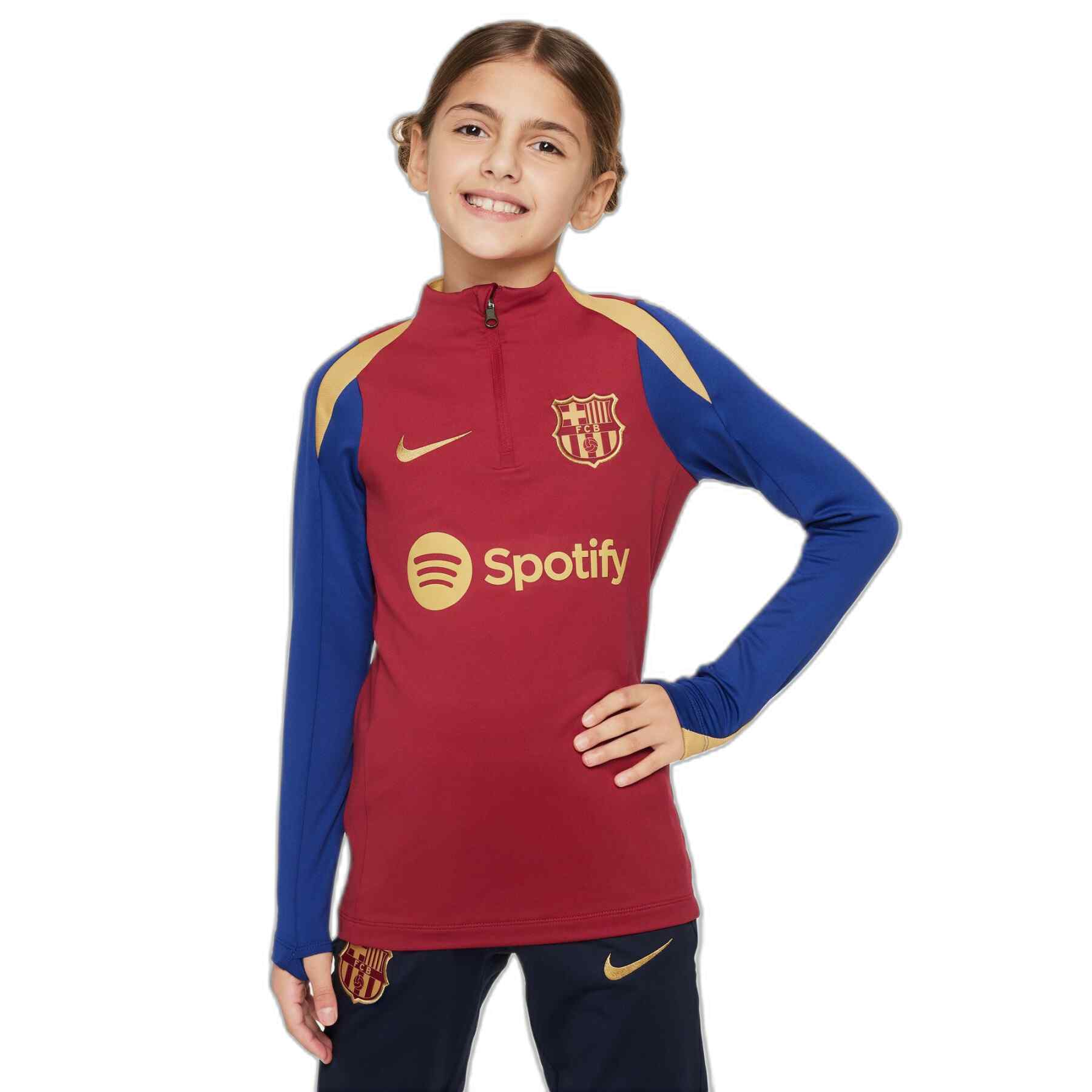 Fc Barcelona Sudadera Jr Fj5534-621 Talla NiÑo 8-16 - M (10-12 Años)