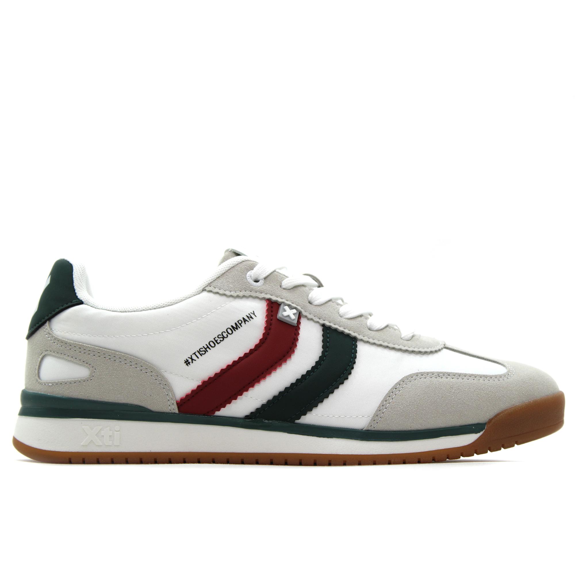 Xti 144583 Sneakers,zapatilla deportiva,casual,de cordones,sencilla,clásica,suela de goma para caballero