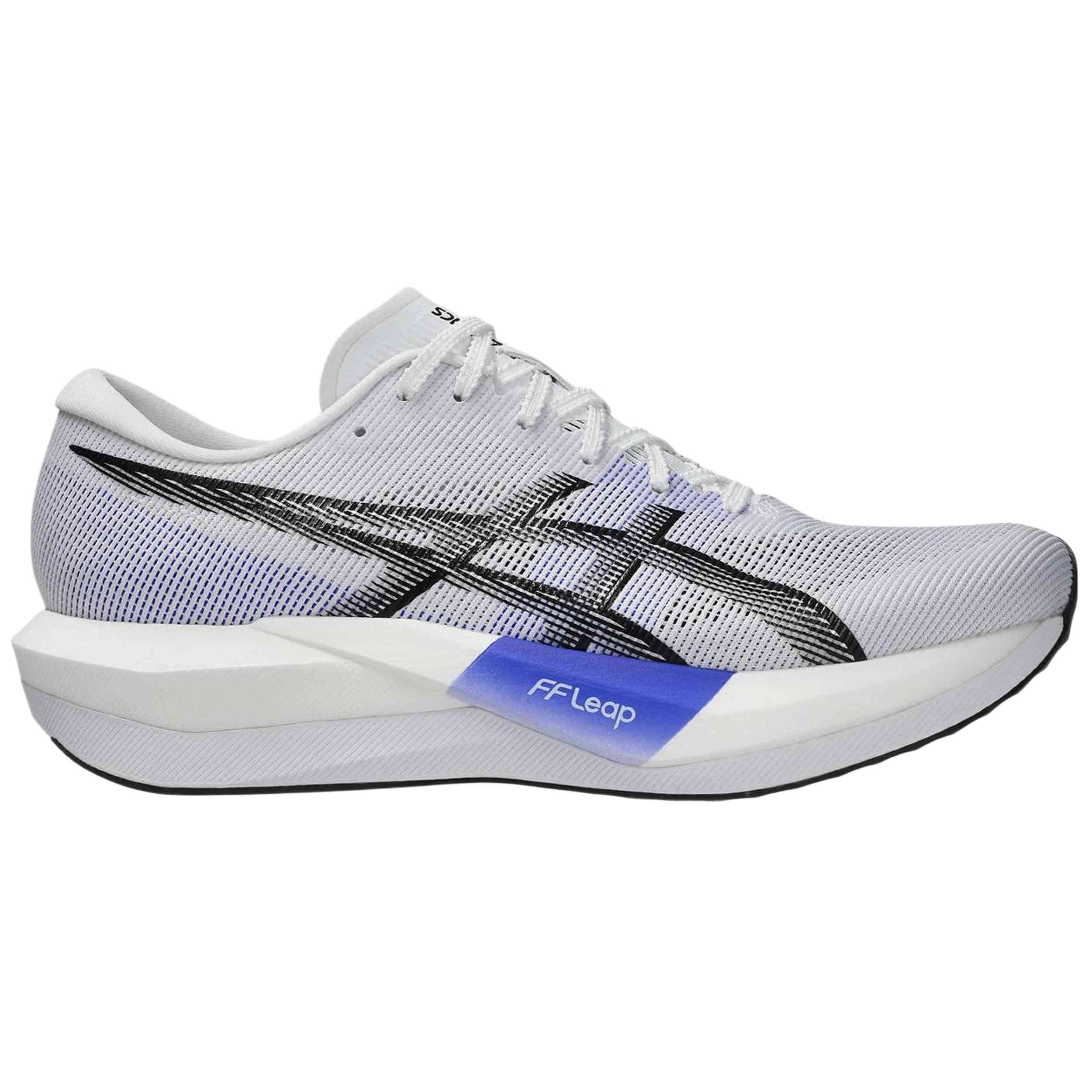 Zapatillas De Running Asics modelo Magic Speed "White/Black" para hombre y mujer en color Blanco
