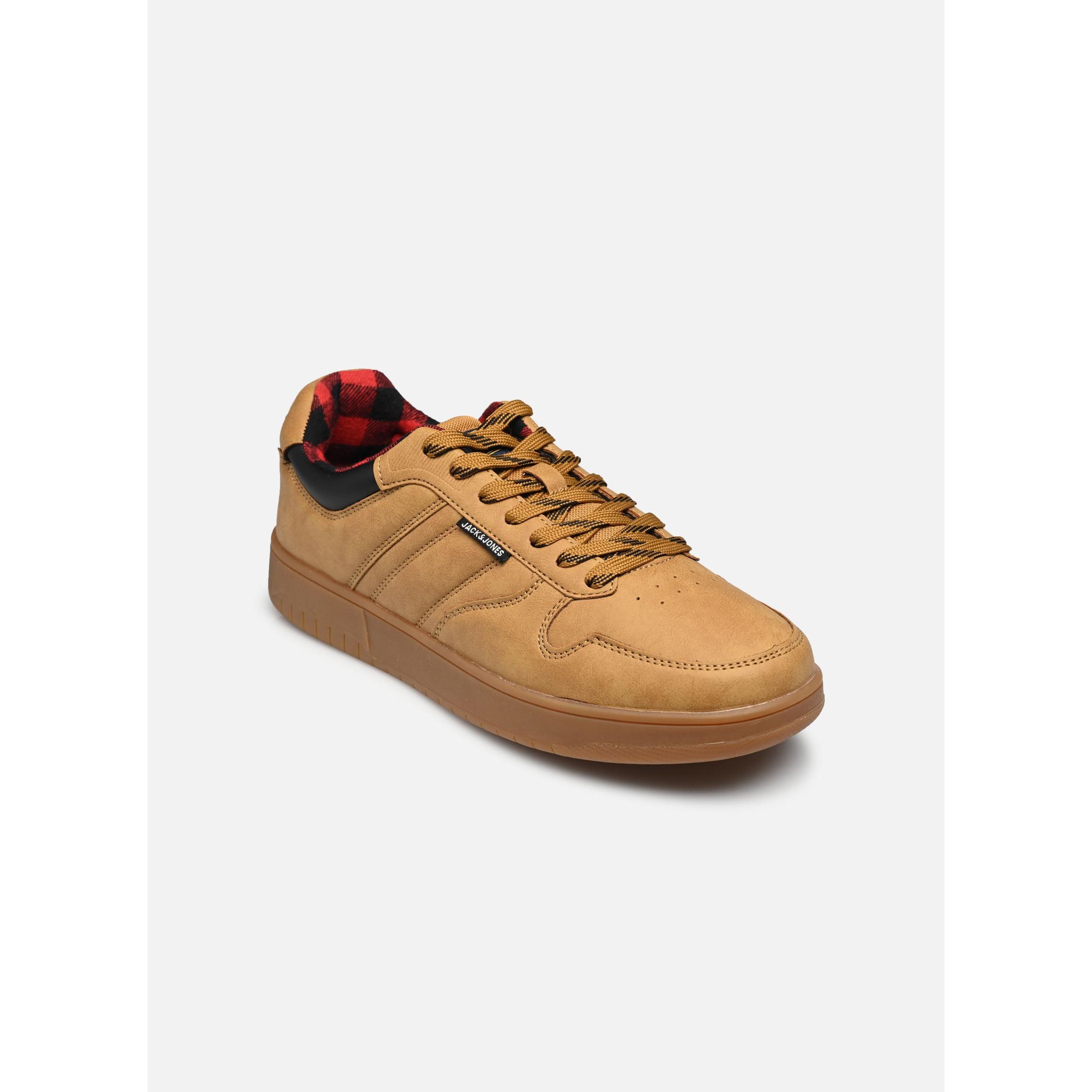 JACK & JONES Zapatillas Hombre, Color Marrón, Muy Cómodo, Calzado Jack & Jones Hombre, JFWJAM LO PU NUBUCK