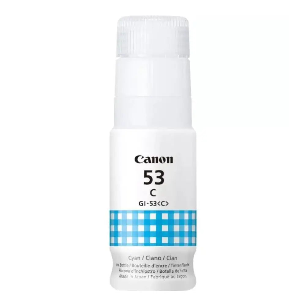 Canon - Botella tinta cian 60 ml ChromaLife100 para impresora MegaTank compatible con PIXMA G650 G550, imprime hasta 3800 fotos de 10 x 15 cm