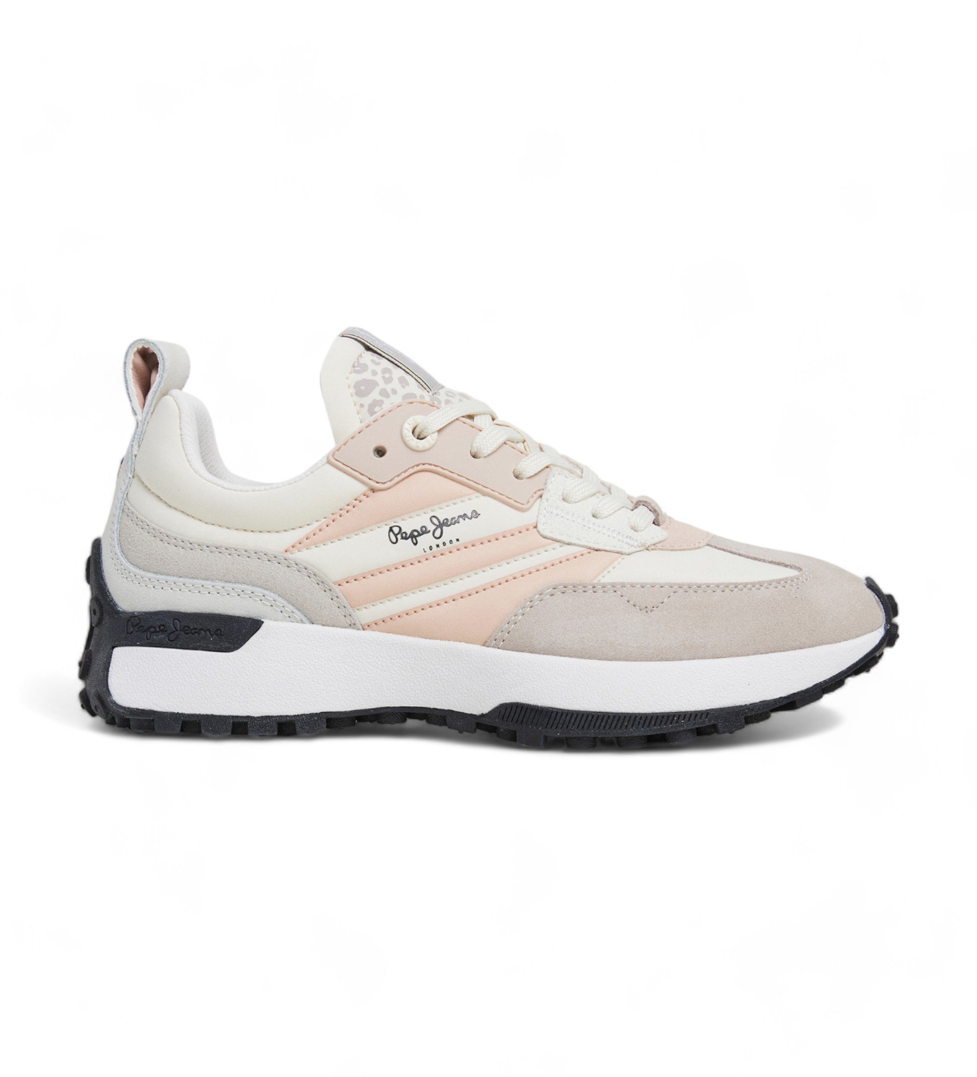 Pepe Jeans | Mujer | Zapatillas de Piel Lucky Top beige