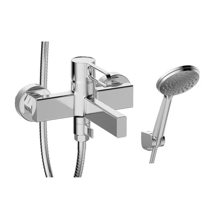 GME Dior Grifo monomando para bañera fabricado con latón con un acabado en color cromado 3123