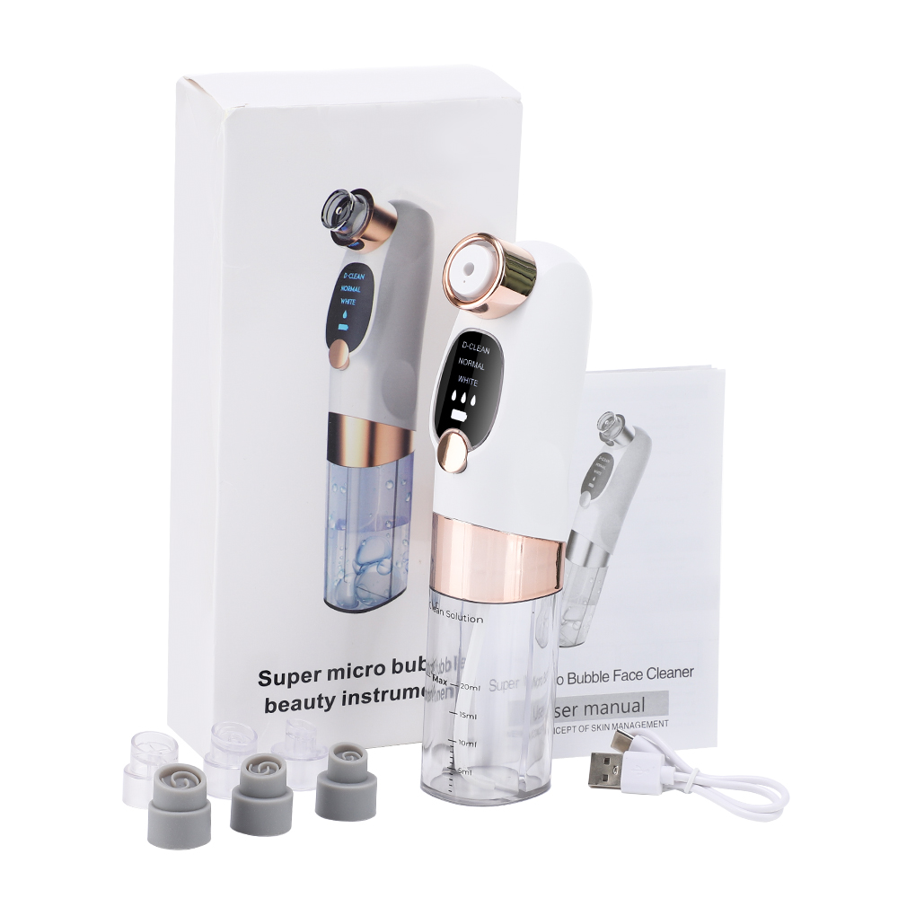 TK Limpiador De Pores Eléctrico Remover De Puntos Negros Con Succión Vacío Herramienta Facial Para Eliminar Acné Y Pústulas Incluye Batería Recargable