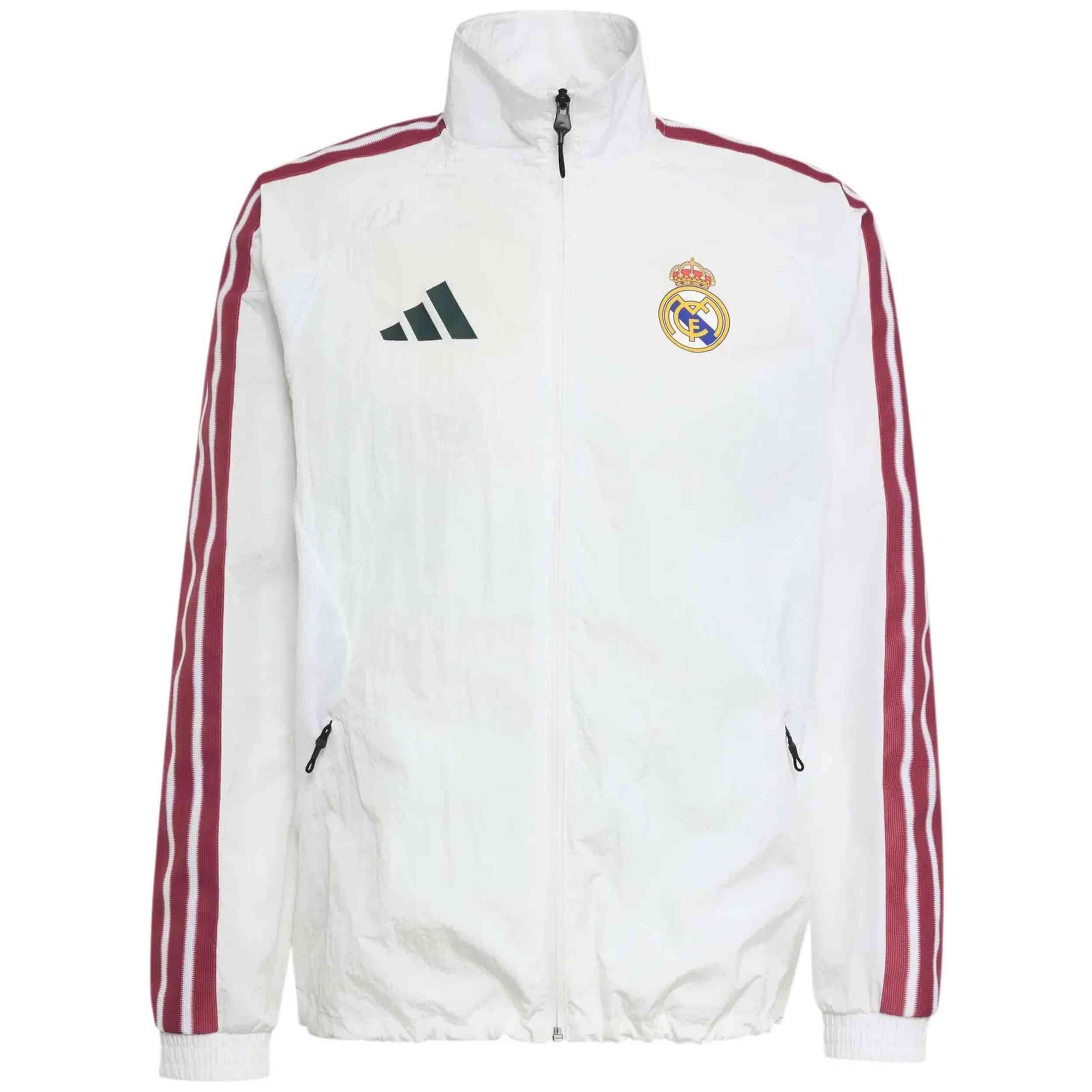Chaqueta Himno Primera Equipación Real Madrid adidas