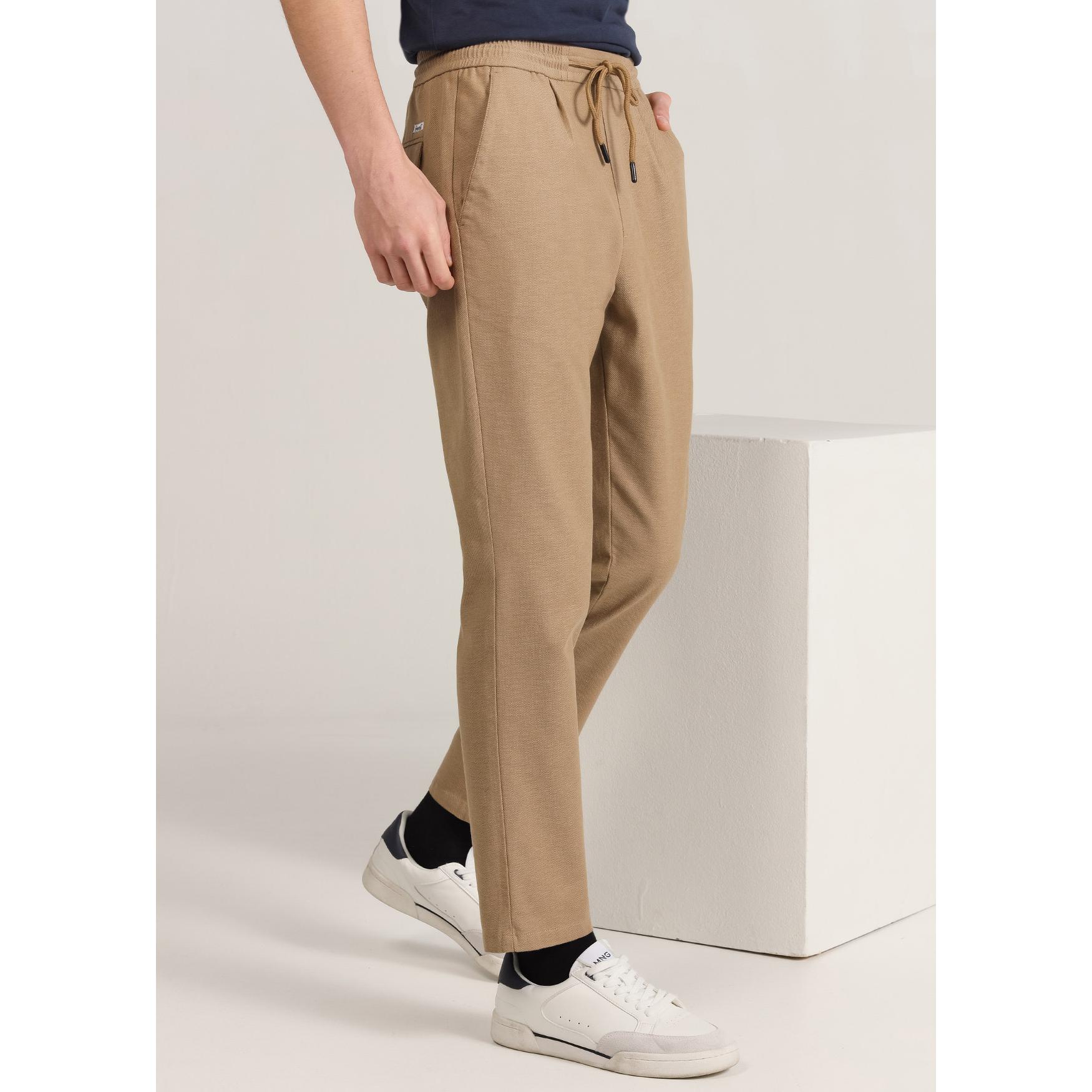 Pantalon chino cintura elastica Cintura Media- Tallaje en Pulgadas