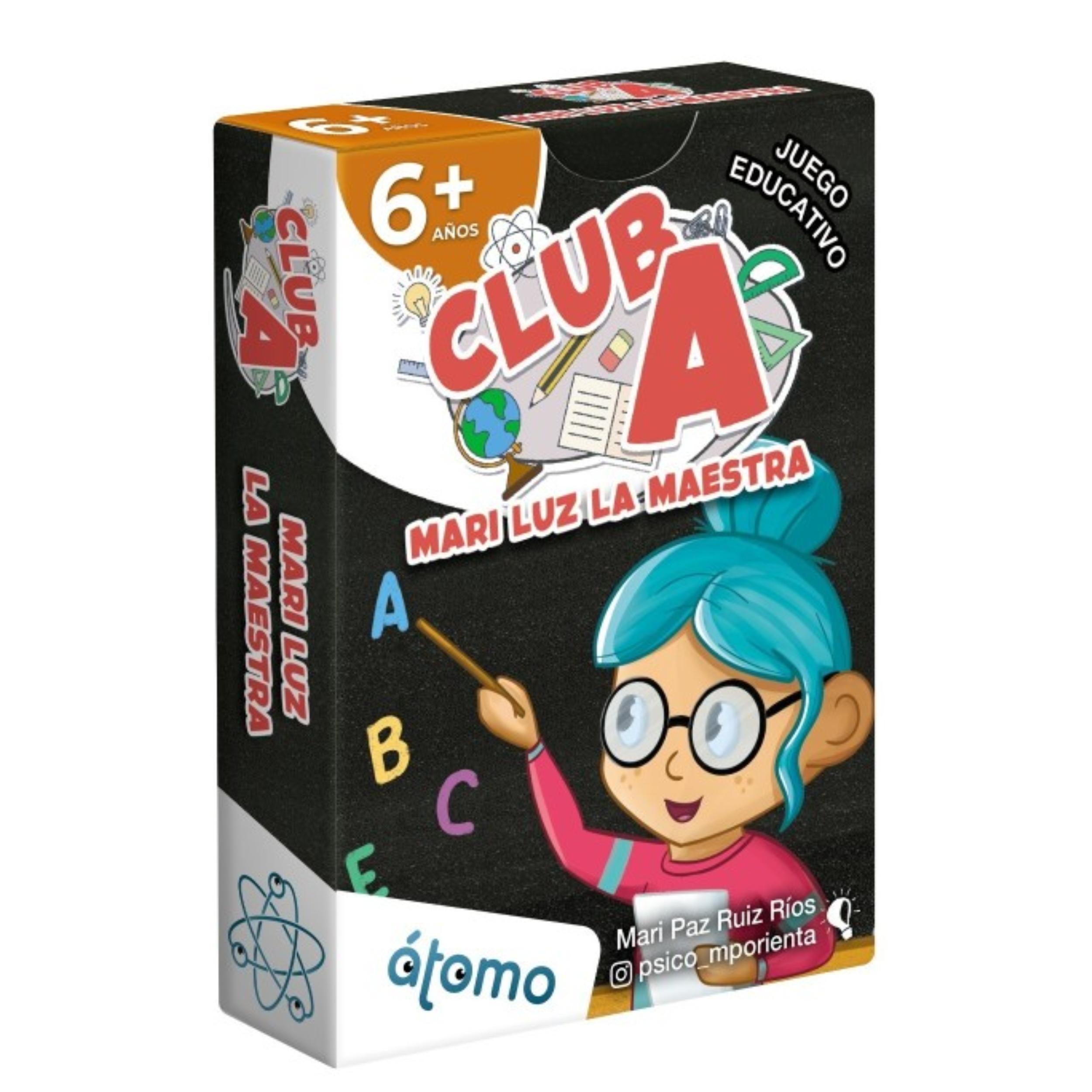 Club A – Mari Luz la Maestra | Juego Educativo de Lenguaje +6 años | Átomo Games