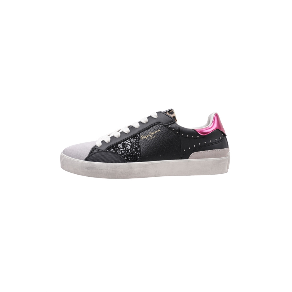 Pepe Jeans LANE SWEET W Deportivas Planas Mujer Negro