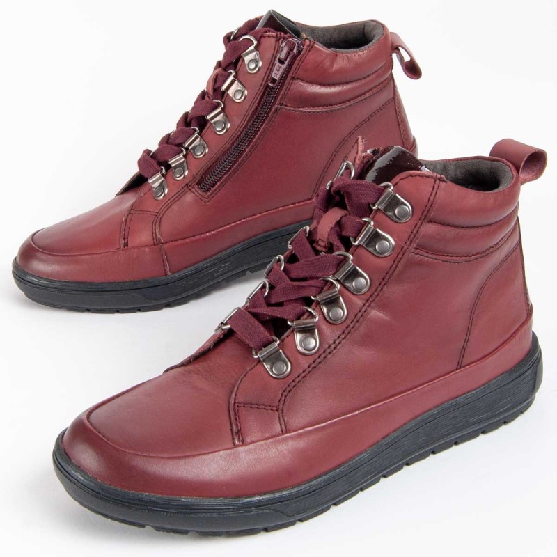 Botín Casual De Piel Para Mujer. Purapiel Botilina2 99466