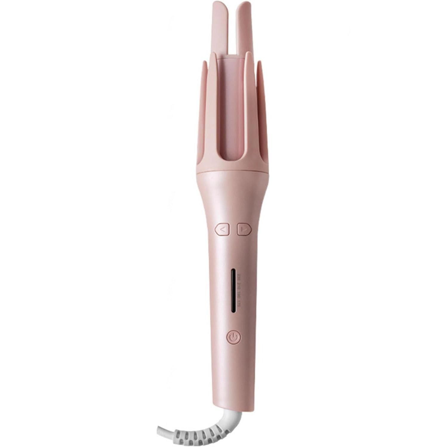 Rizador de Pelo Automático Profesional con Giro Automático y Temporizador – 4 Niveles de Temperatura (160 °C–220 °C), Barril 32cm,Tecnología Antienredos y Antiescaldaduras, Apagado Automático, Rizos y Ondas Perfectas sin Esfuerzo