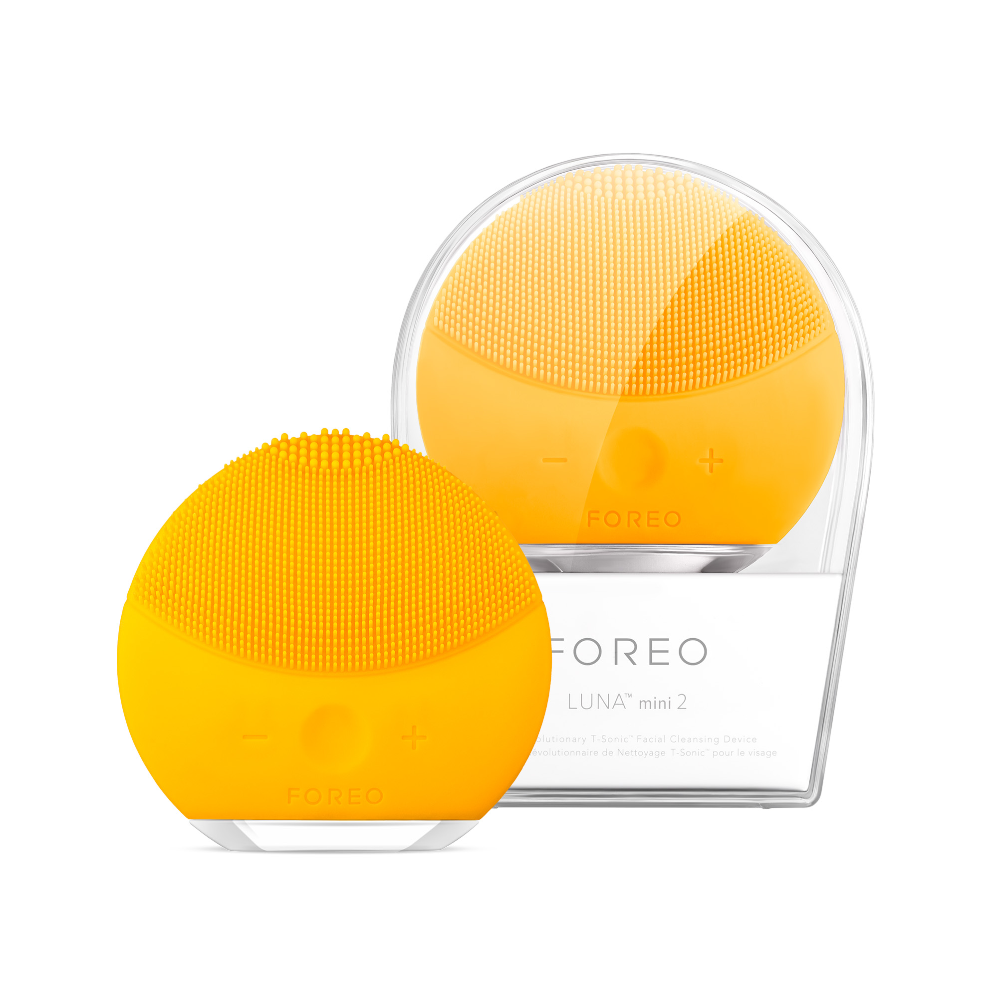 FOREO LUNA™ mini 2 Cepillo limpiador facial | Accesorio de viaje | Masajeador facial eléctrico | Skin care para todo tipo de pieles | Limpiador facial eléctrico de silicona