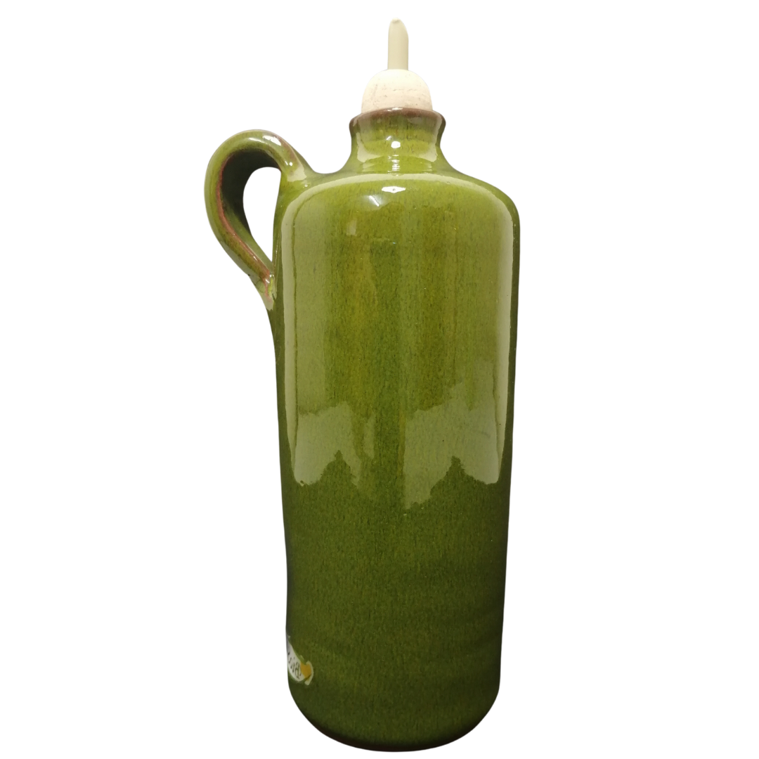 Aceitera de cerámica artesanal 500 ml Biosa. Setrill de terrissa exclusiu.