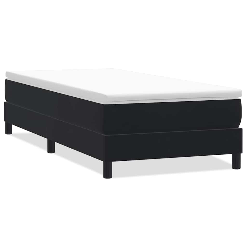 vidaXL Cama box spring sin colchón terciopelo  100x210 cm Multicolor