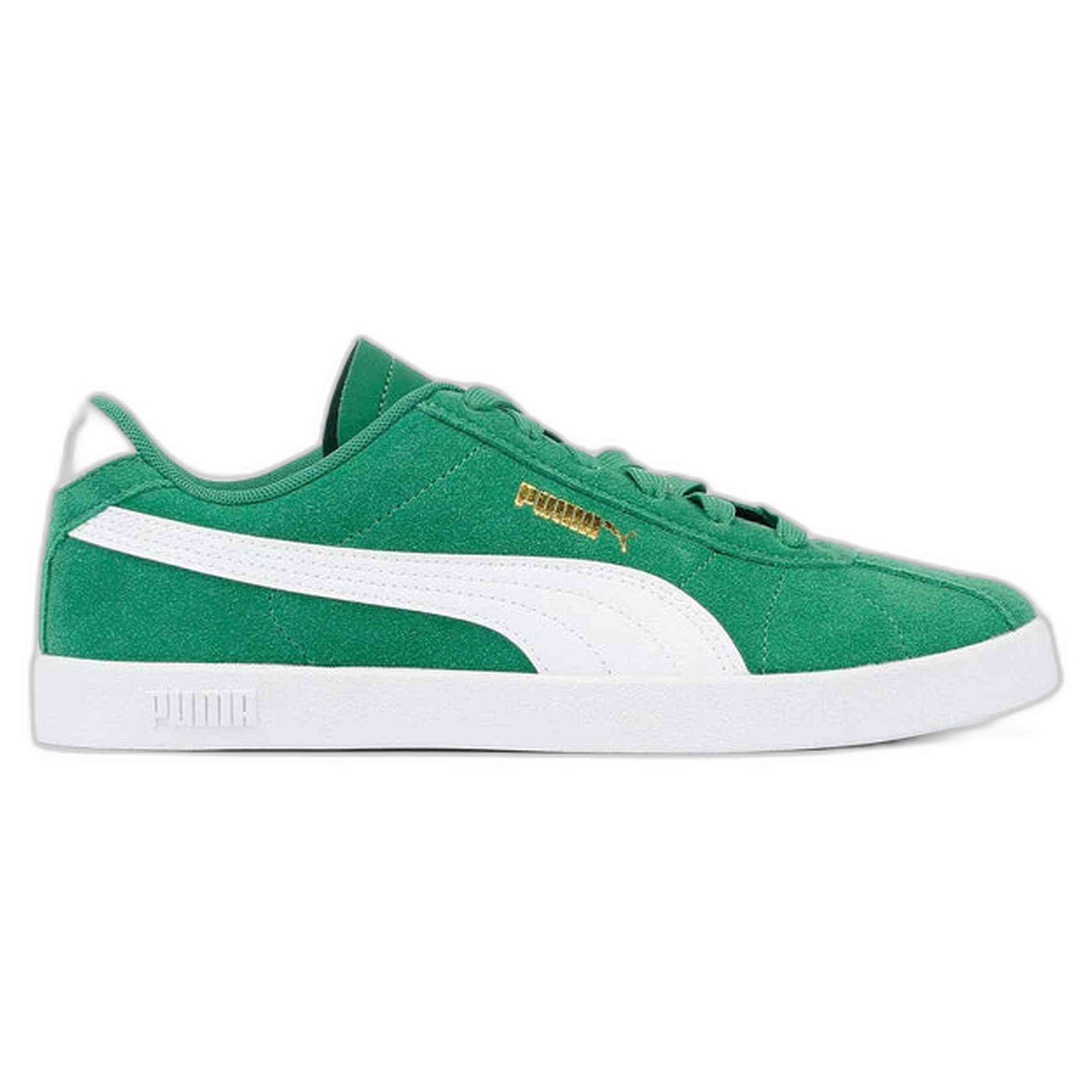 Zapatillas marca Puma modelo 398886-02 para junior en color verde